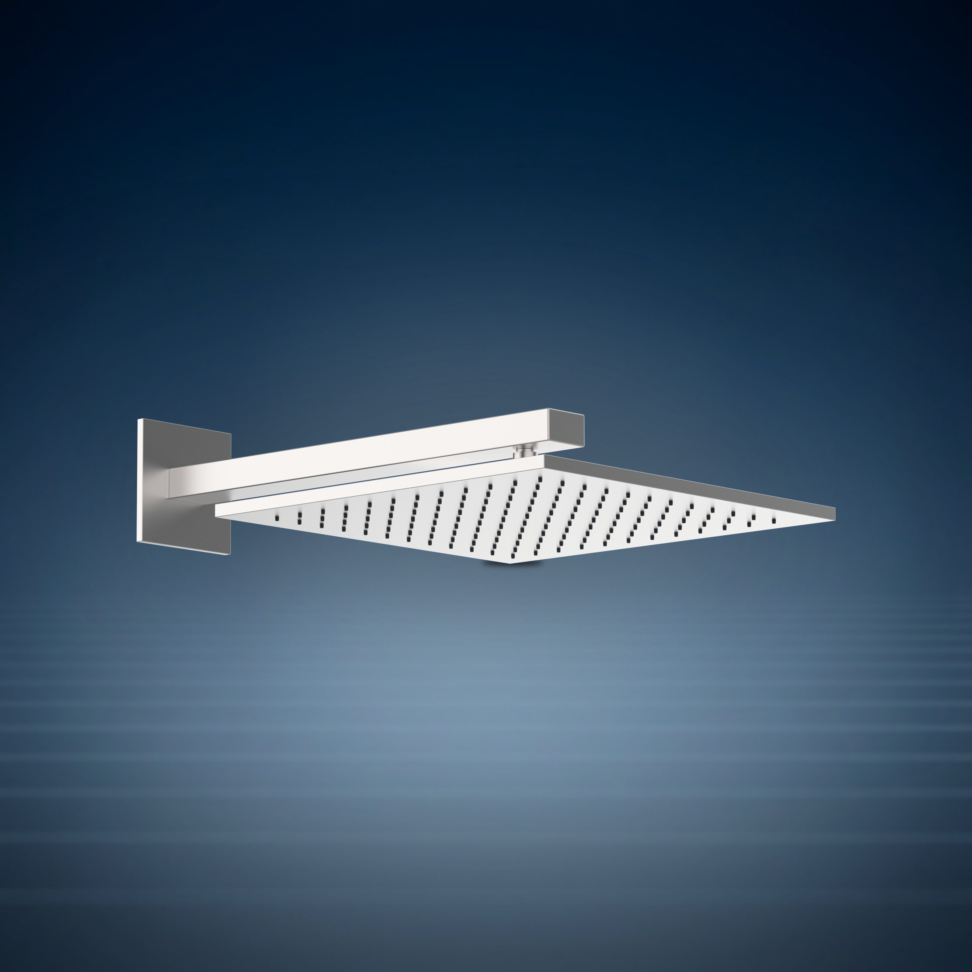 Braccio doccia con soffione S15 400x400 mm SA53.15, collezione Waterline