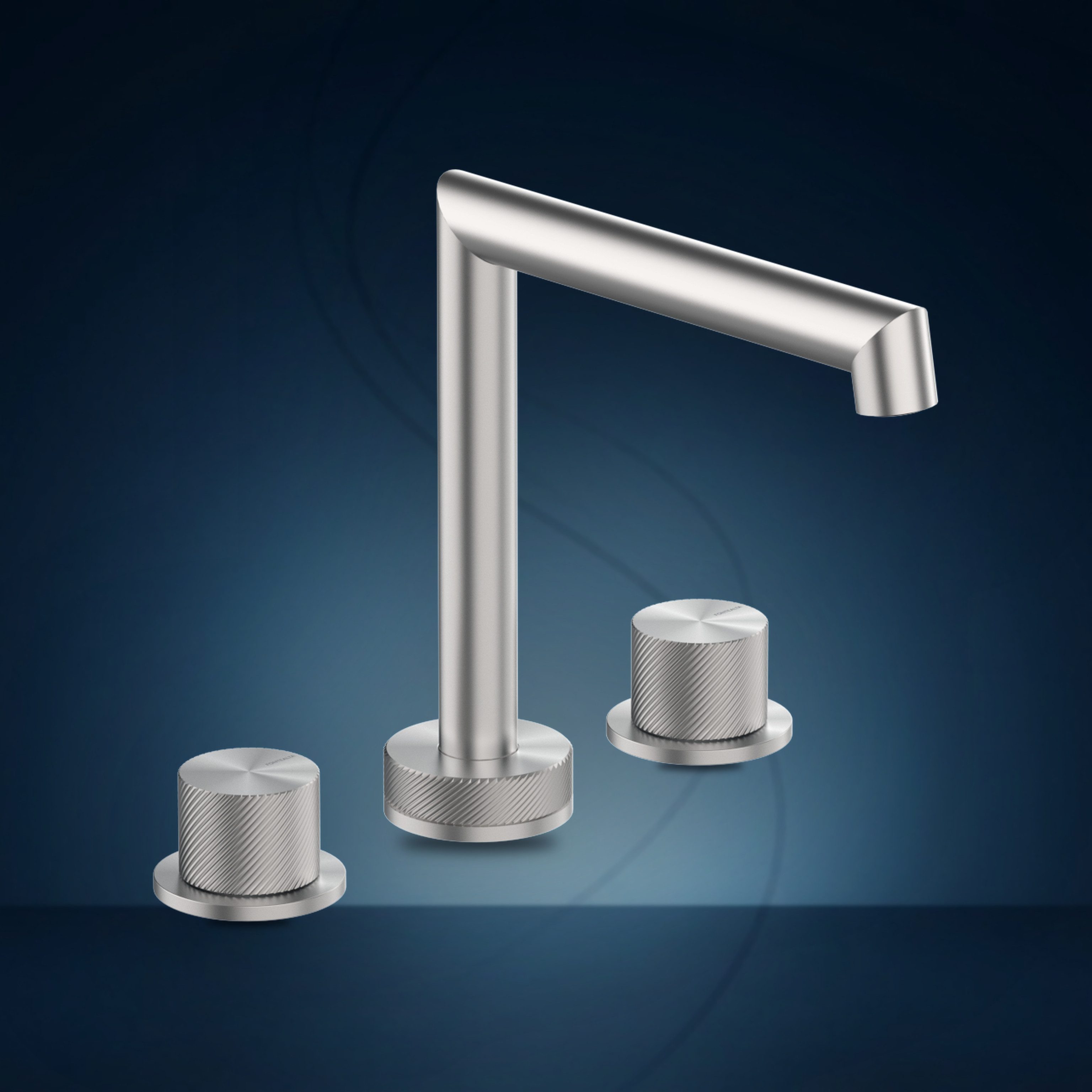 Batteria da lavabo 3 fori W3.F, collezione Flamingo