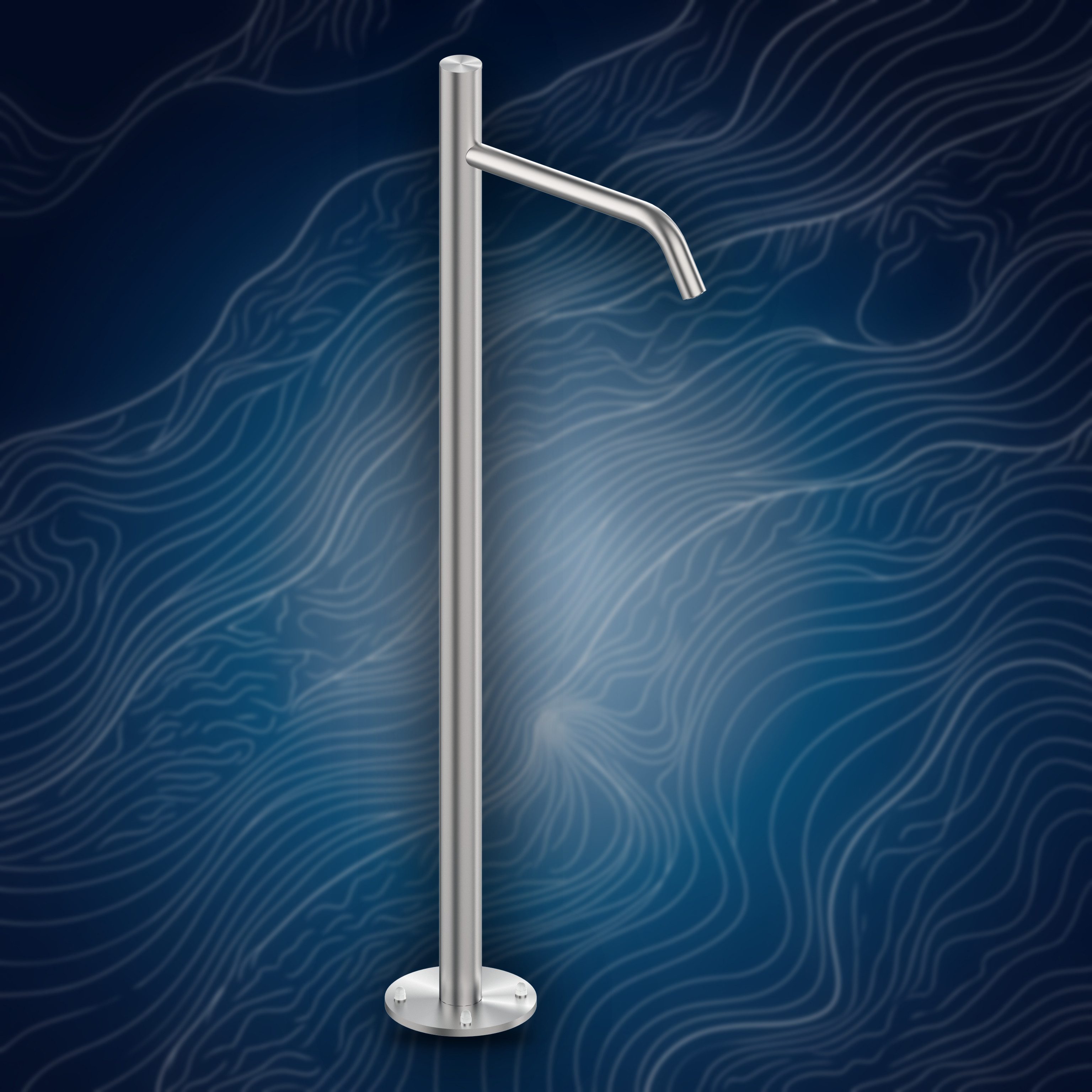 Colonna per vasca per comando remoto I40V.RC, collezione Ille