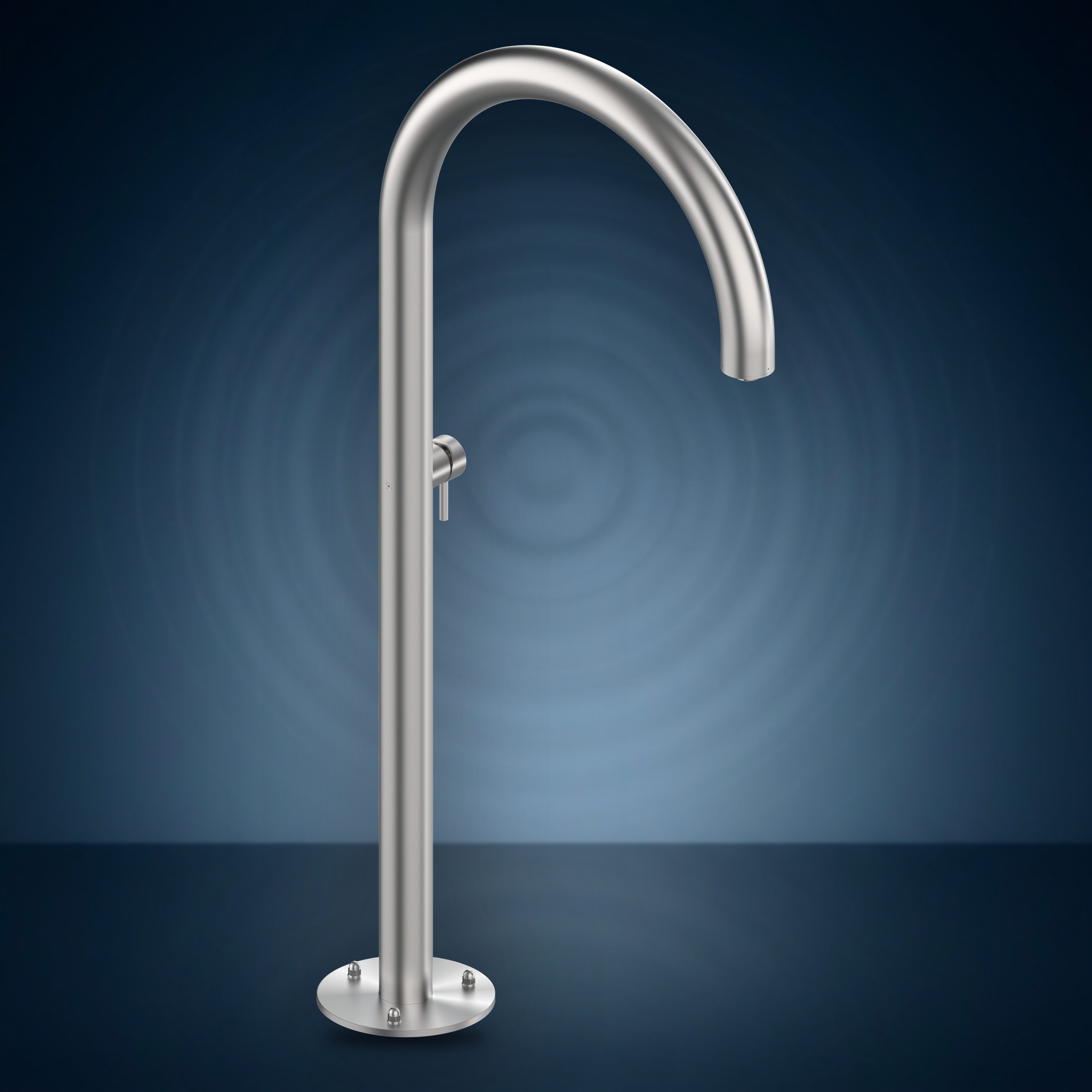 Colonna High-Flow per vasca con miscelatore C60V.HF.M, collezione Origo