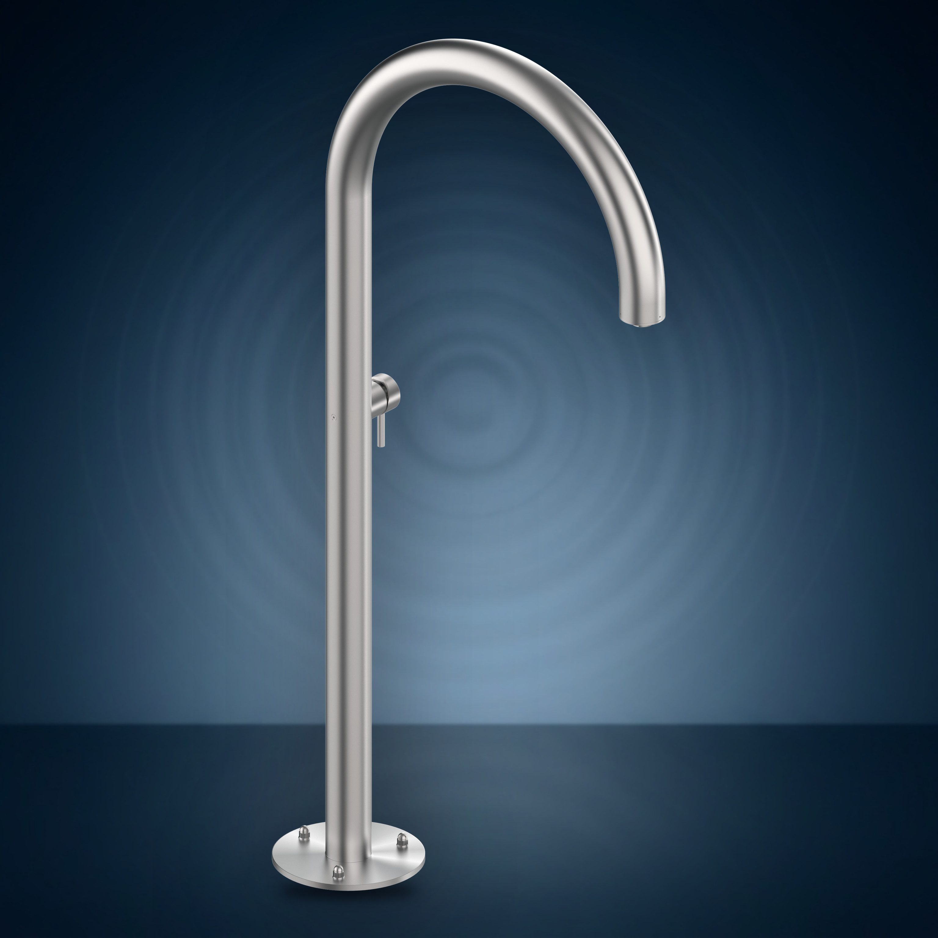 Colonna High-Flow per vasca con miscelatore C60V.HF.M, collezione Origo