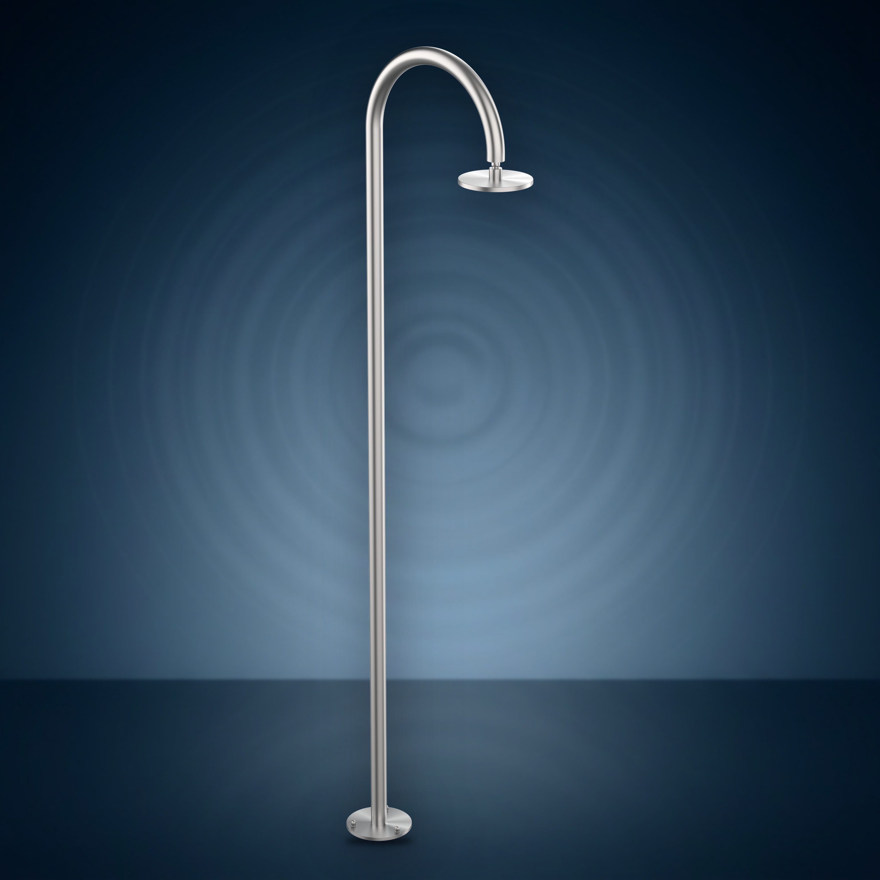 Colonna doccia con soffione S06 Ø200 mm per comando remoto C50AS.RC, collezione Origo