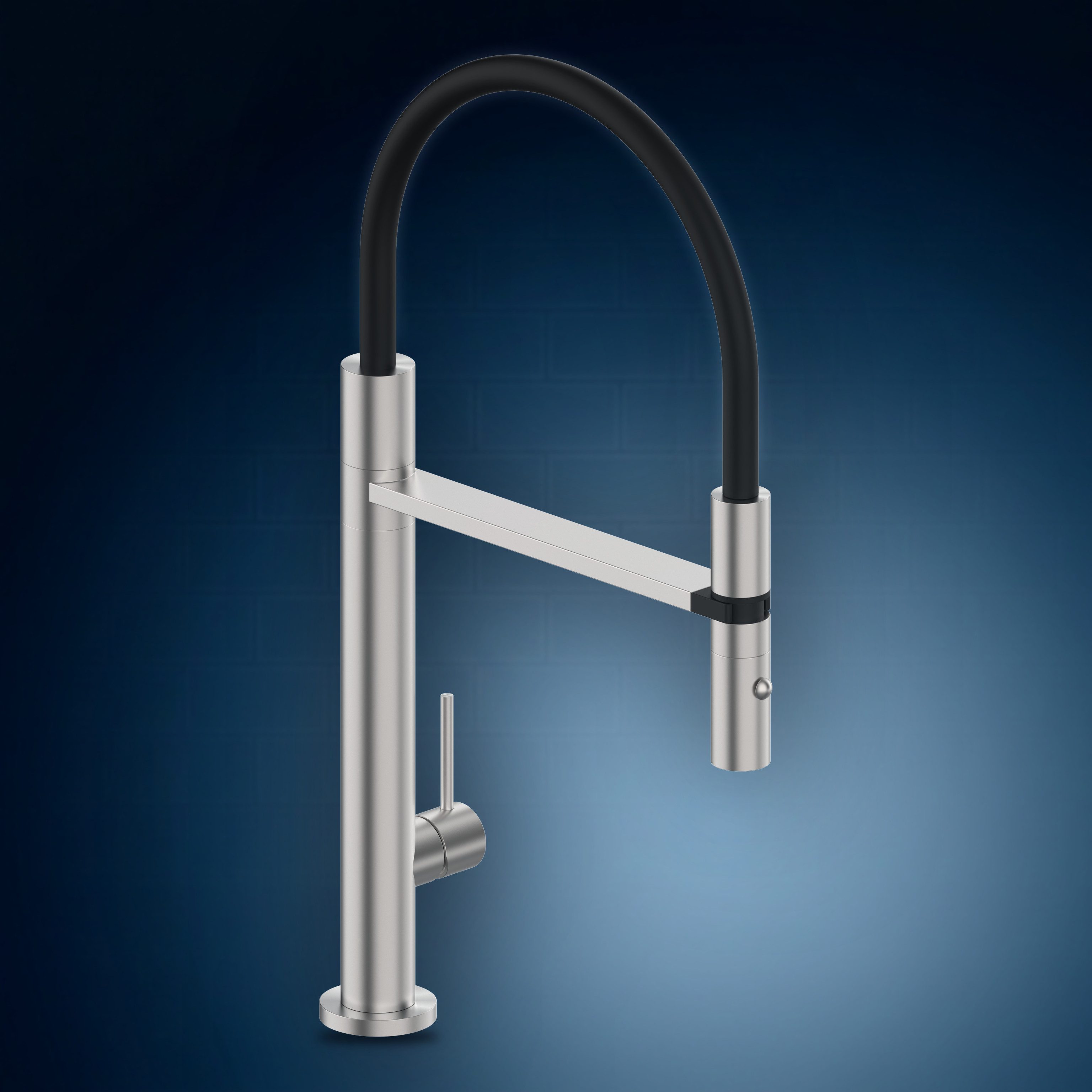 Miscelatore da lavello con doccia Pull-out a doppio getto K35.S, collezione Kitchen
