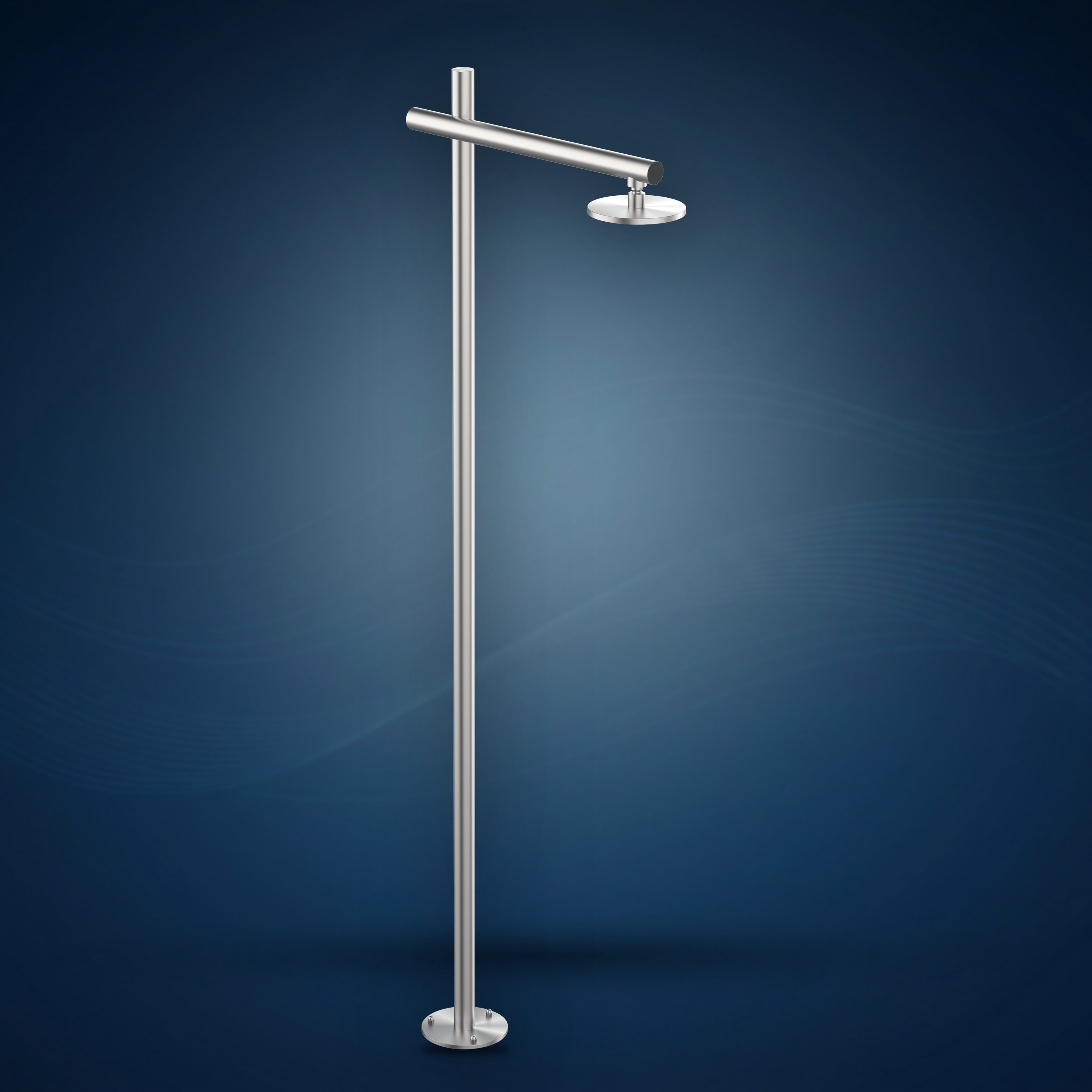 Colonna doccia con soffione S06 Ø200 mm per comando remoto D50.RC, collezione Onda