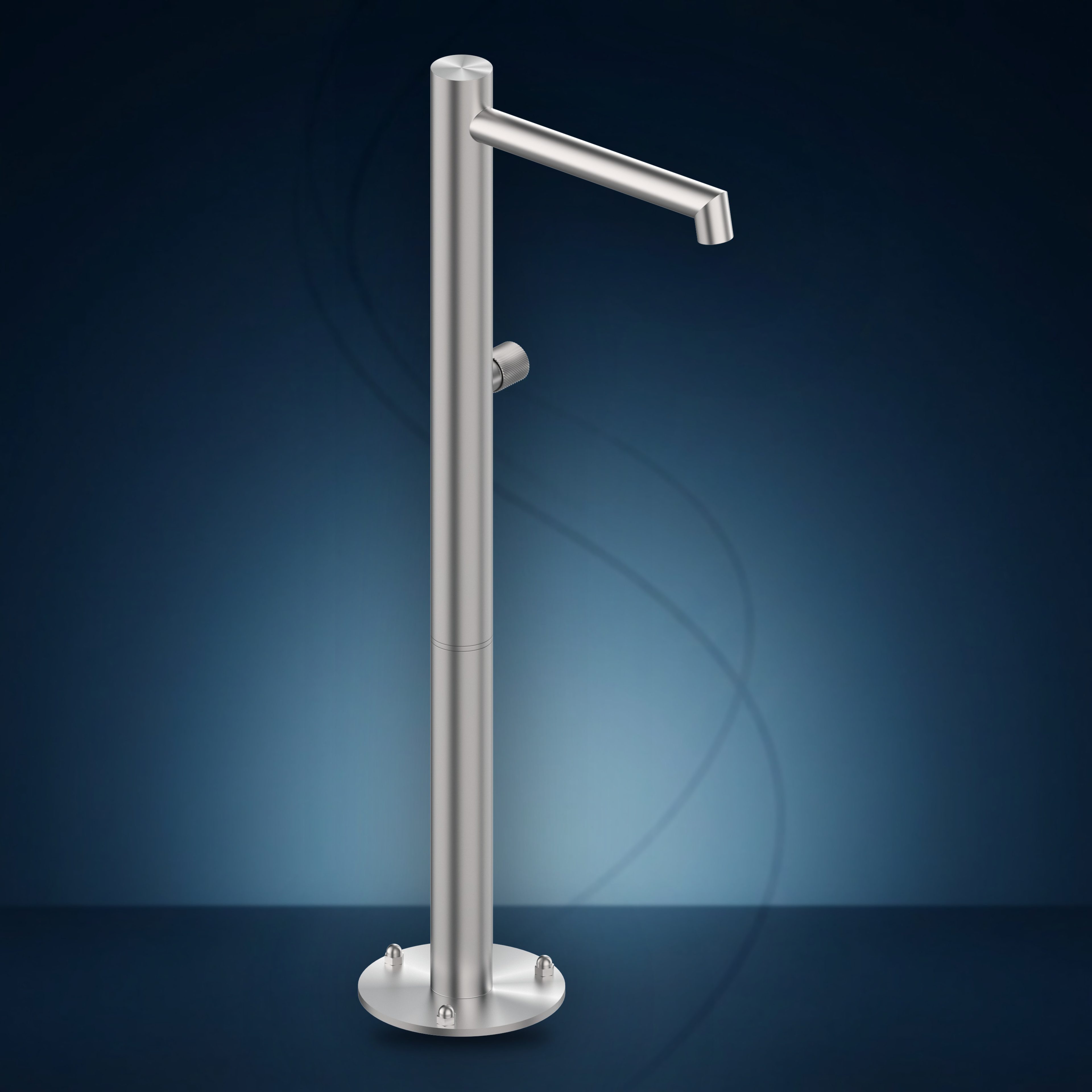 Colonna per vasca con miscelatore PVD F60V.D.M, collezione Flamingo