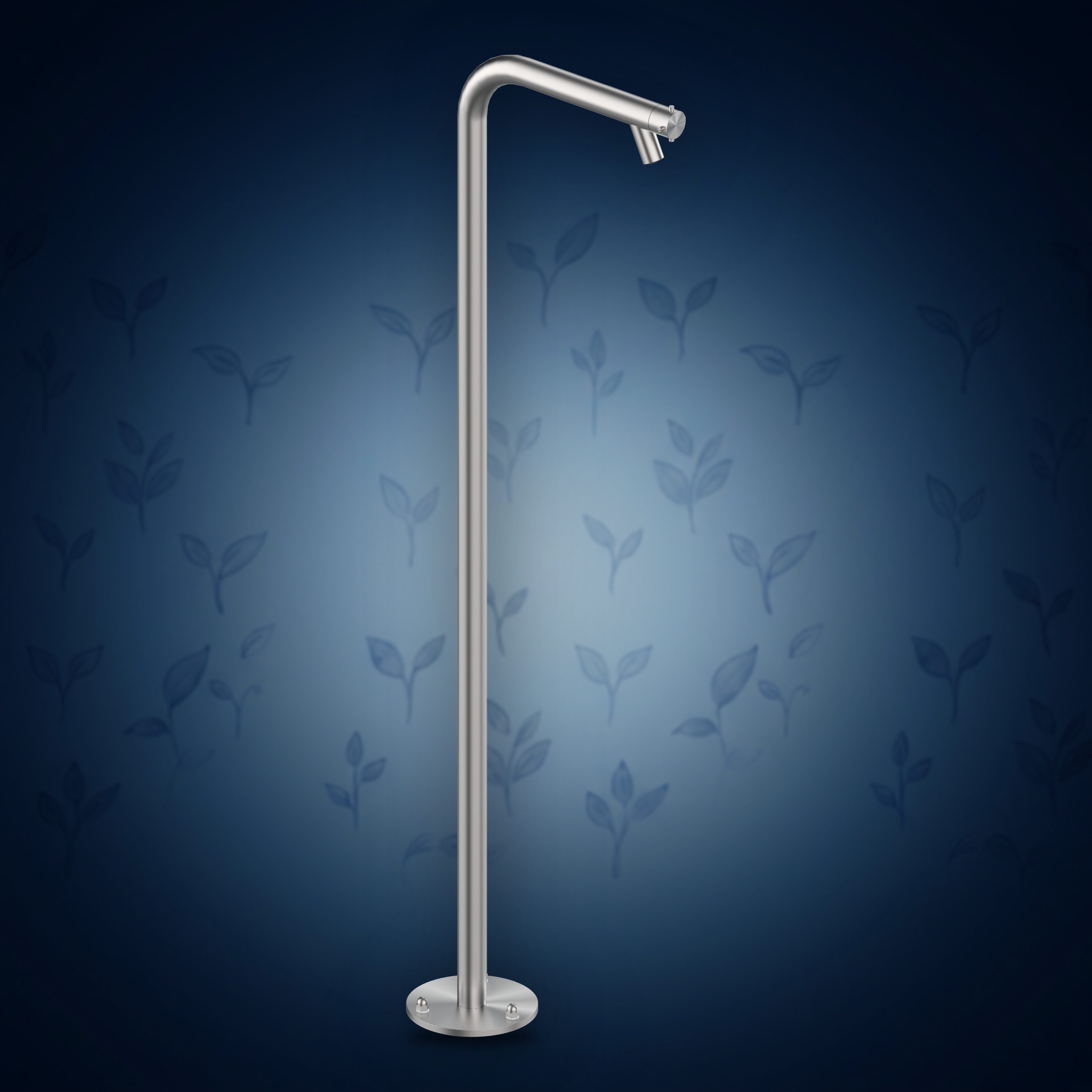 Colonna con rubinetto d'arresto (altezza 120cm) COL30.H, collezione Spring