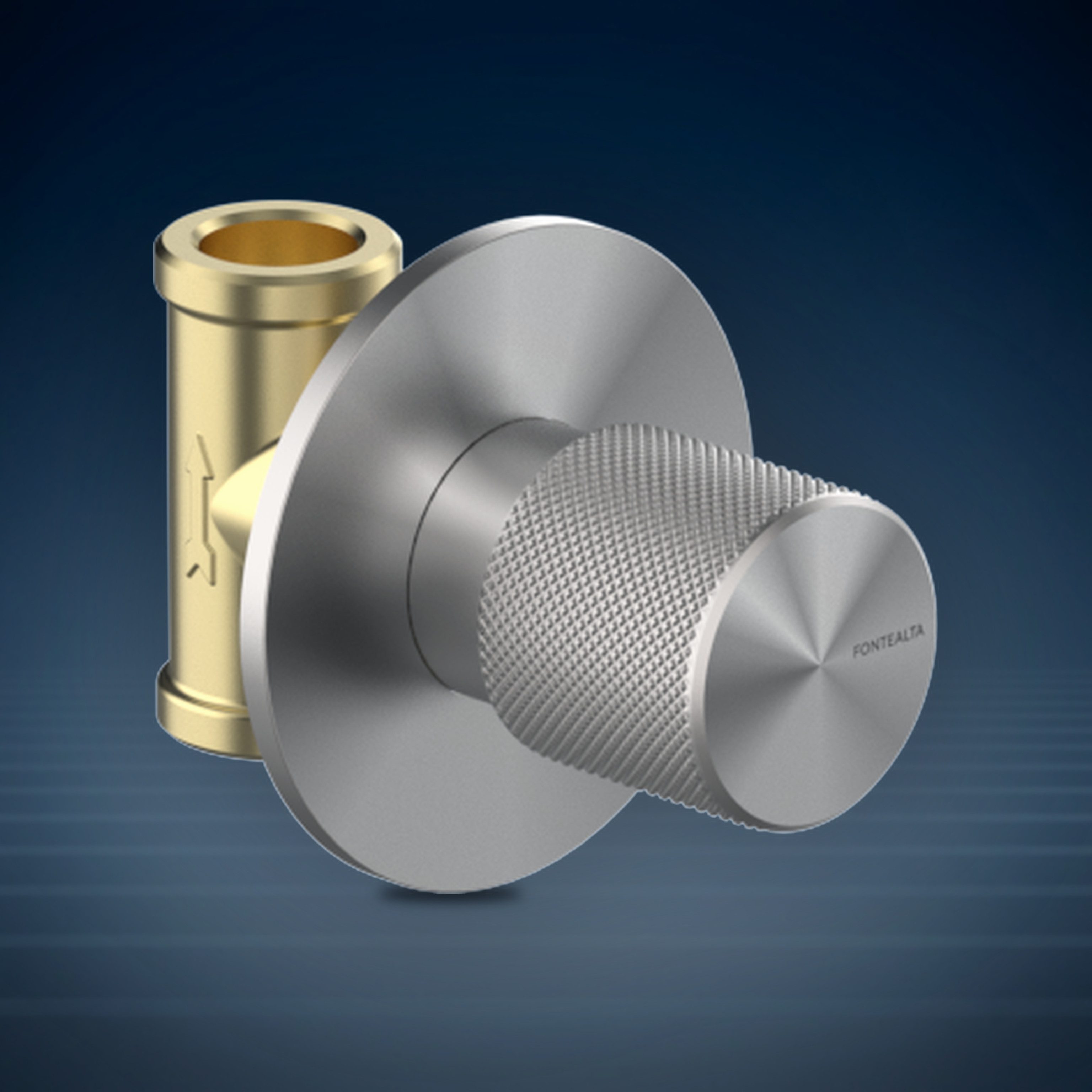 Rubinetto da incasso ST1, collezione Waterline