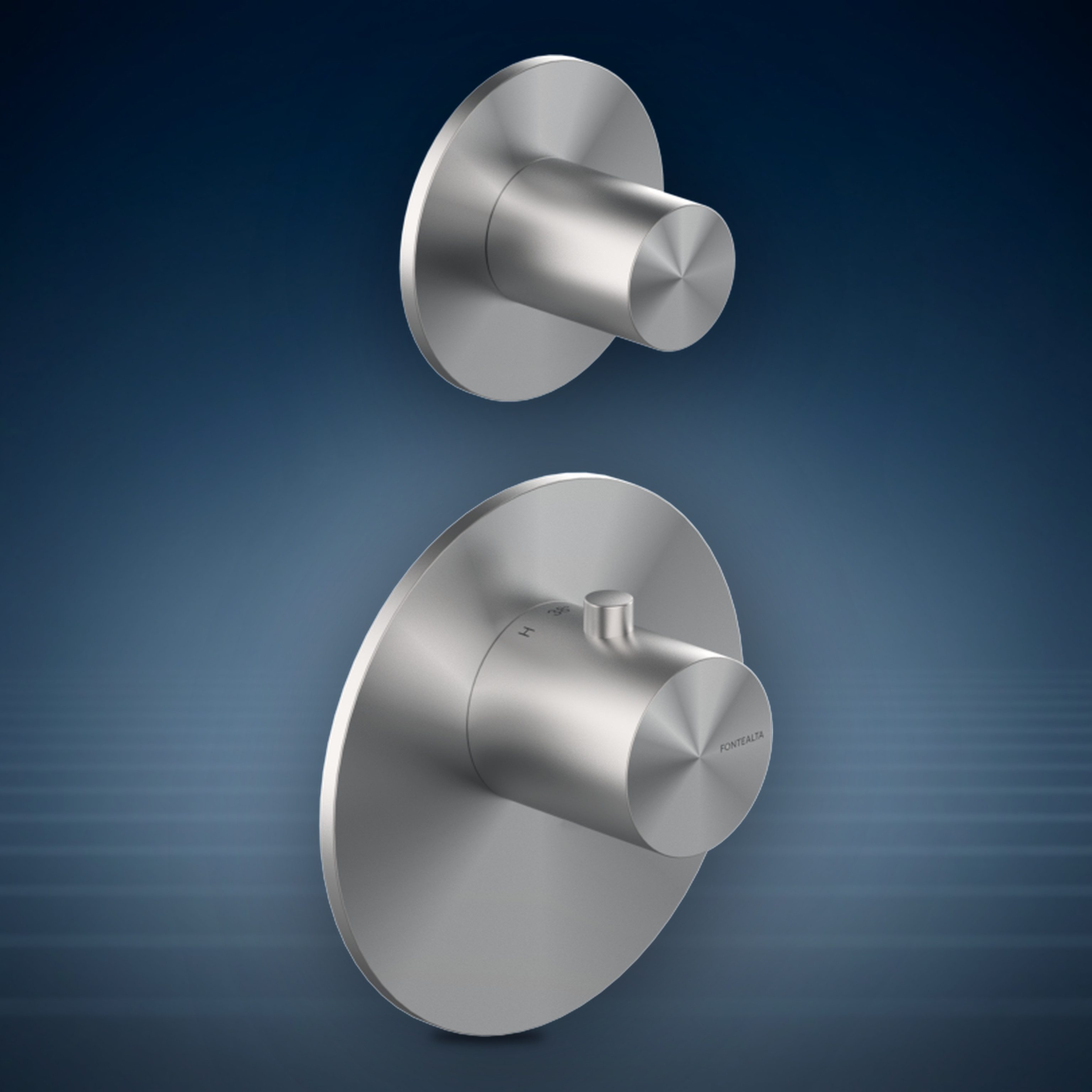 Miscelatore termostatico da incasso per doccia, High-Flow TC.HF1, collezione Waterline