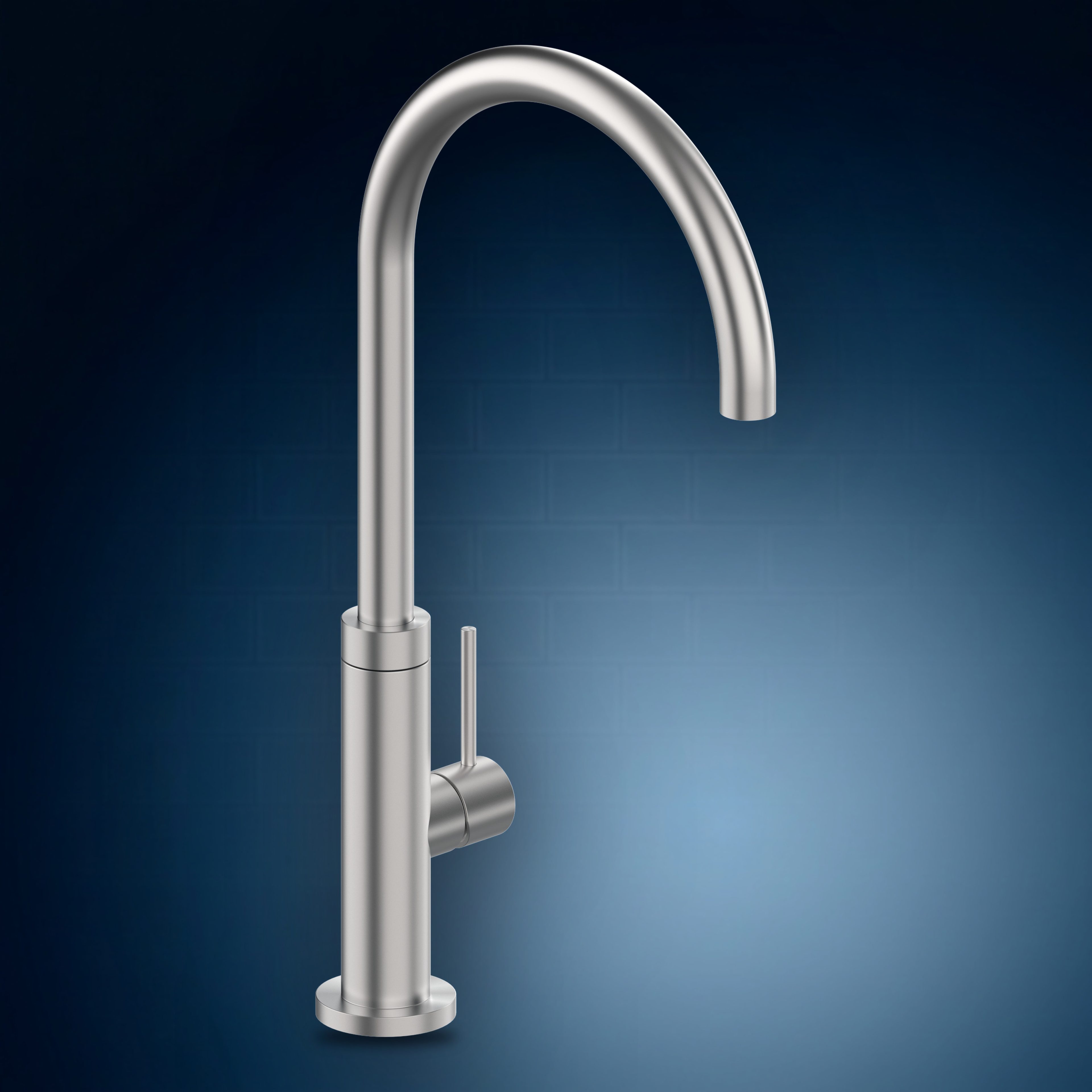Miscelatore da lavello con canna girevole K35.O, collezione Kitchen