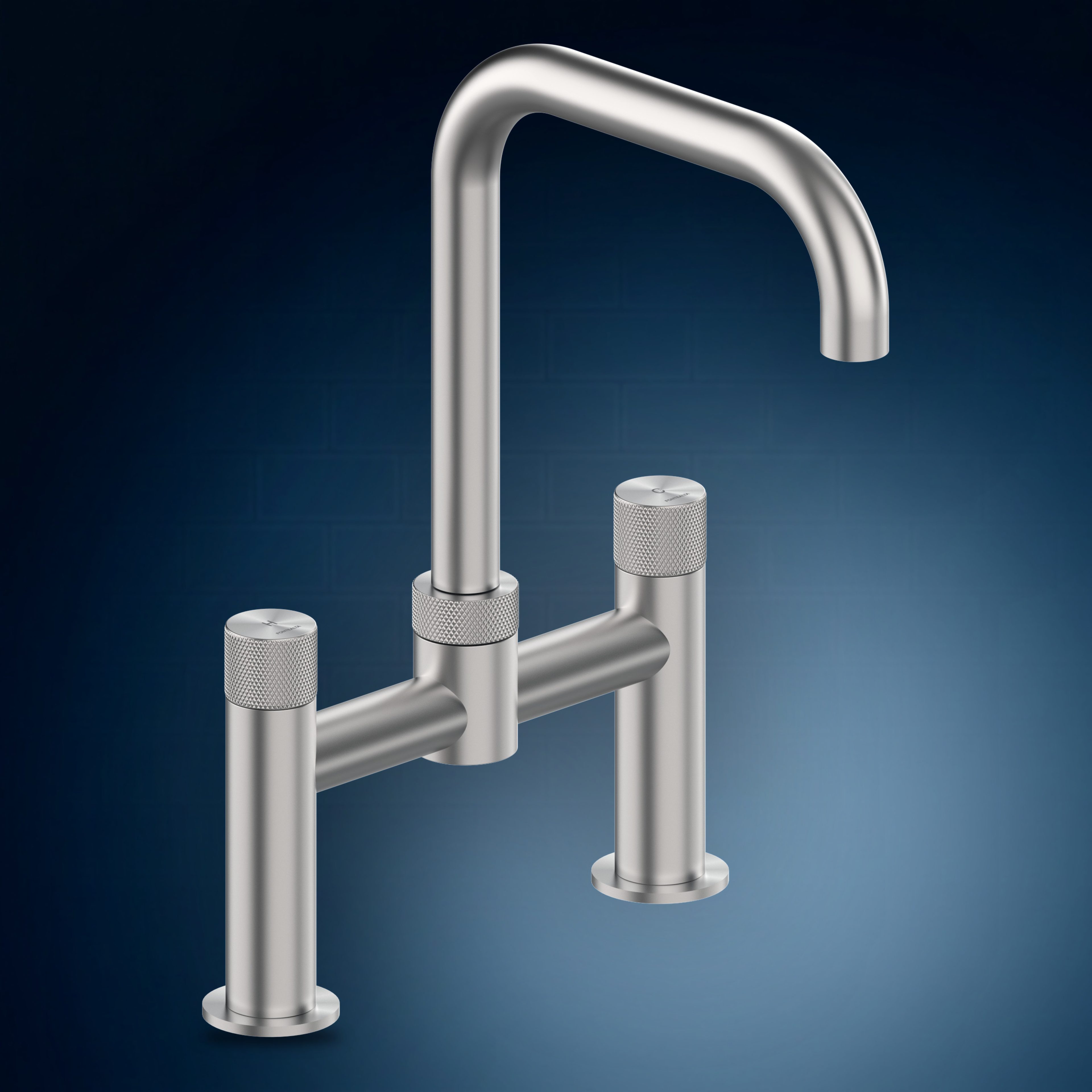 Gruppo da lavello a ponte con bocca girevole KW30, collezione Kitchen
