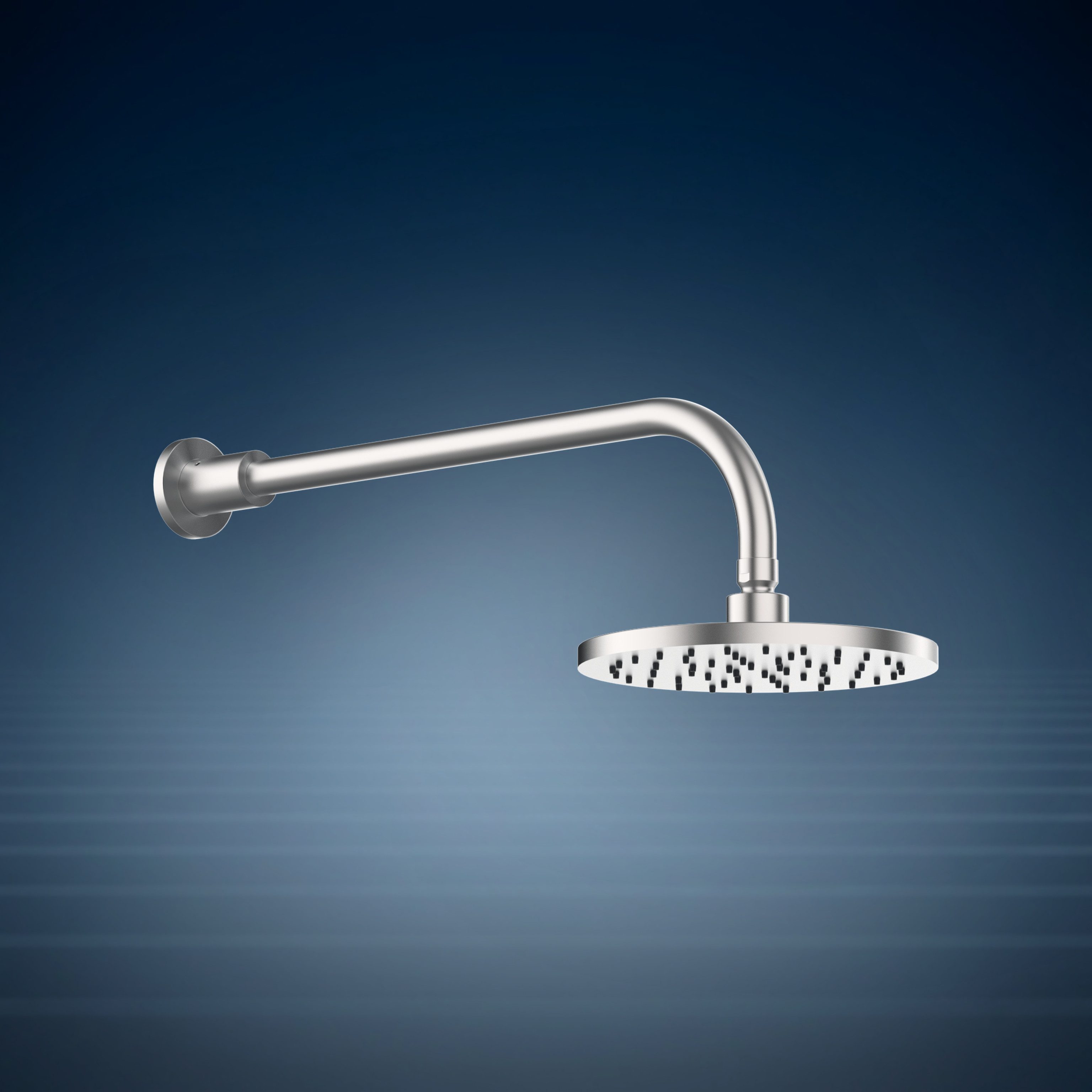 Braccio doccia con soffione S06 Ø200 mm SA21.06, collezione Waterline