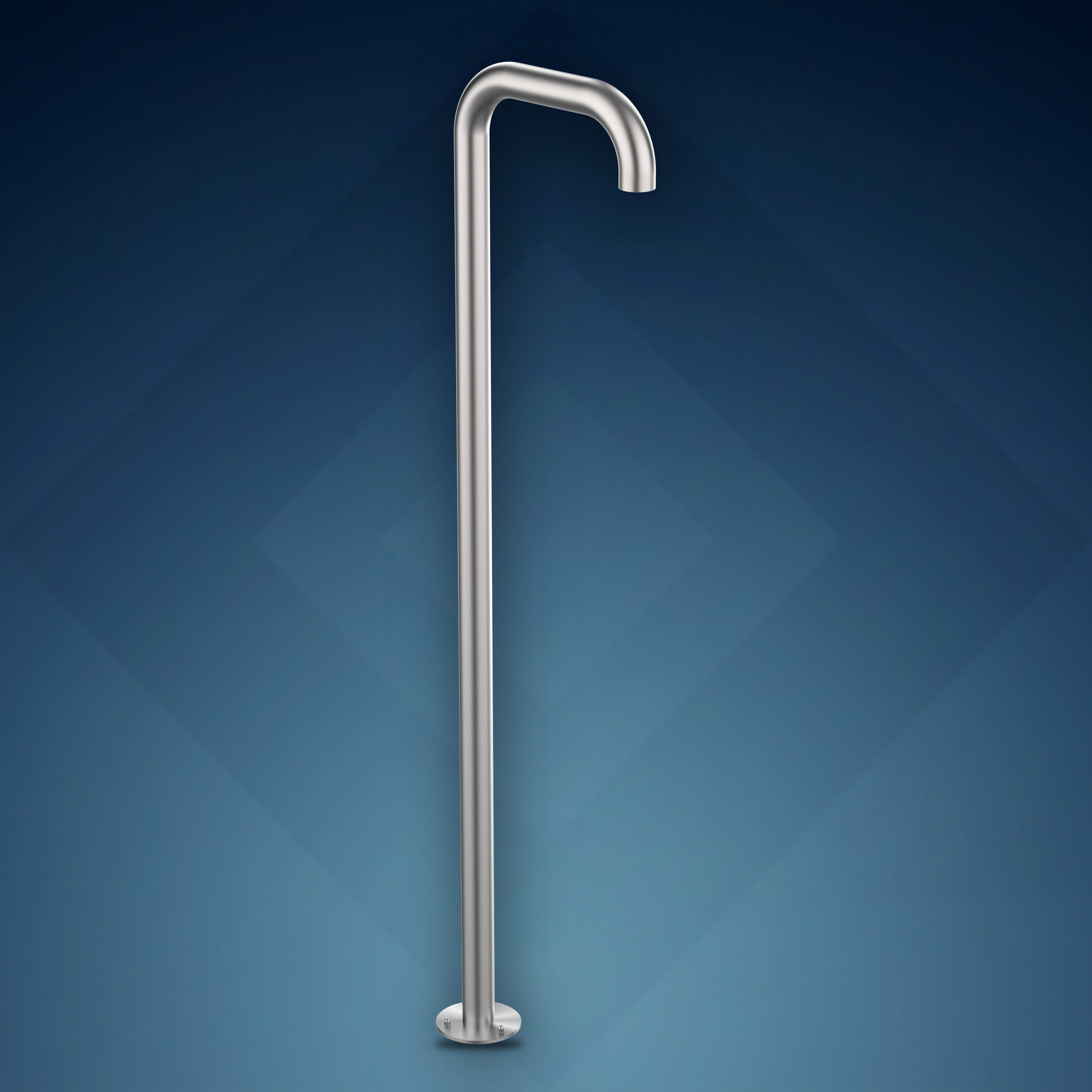 Colonna doccia con soffione incassato per comando remoto B76.RC, collezione Boss