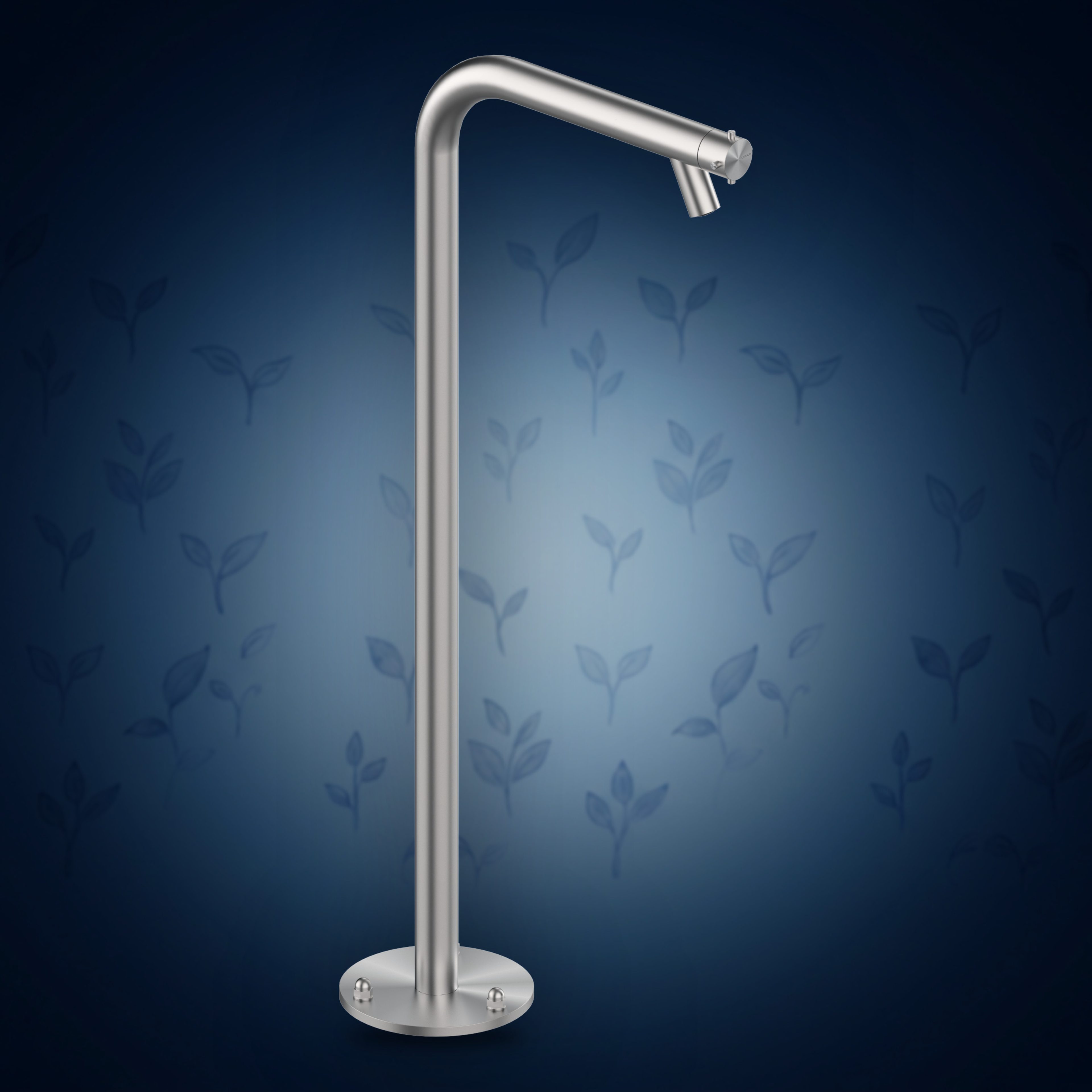 Colonna con rubinetto d'arresto (altezza 80cm) COL30, collezione Spring