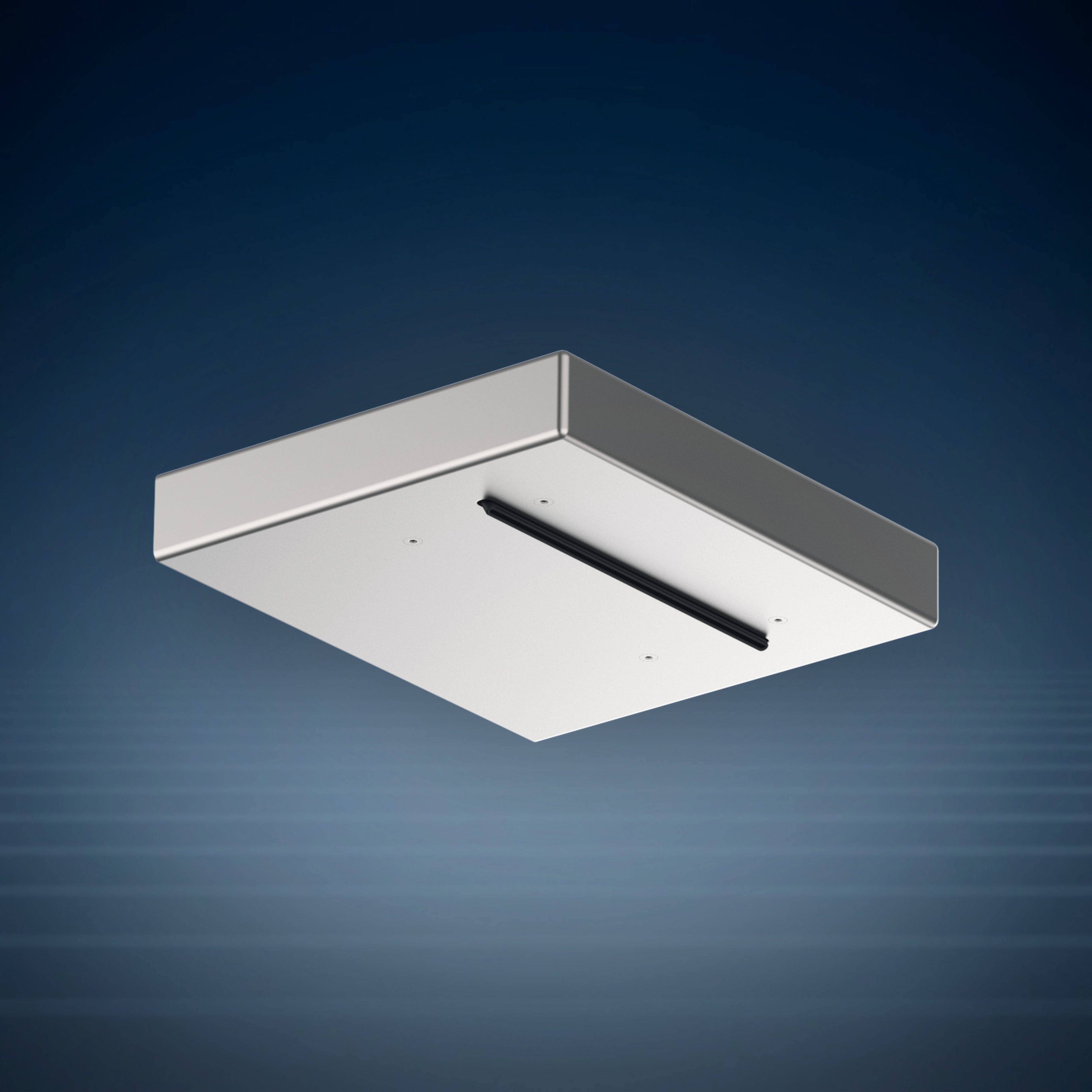 soffione a cascata da parete SA300.C, collezione Waterline