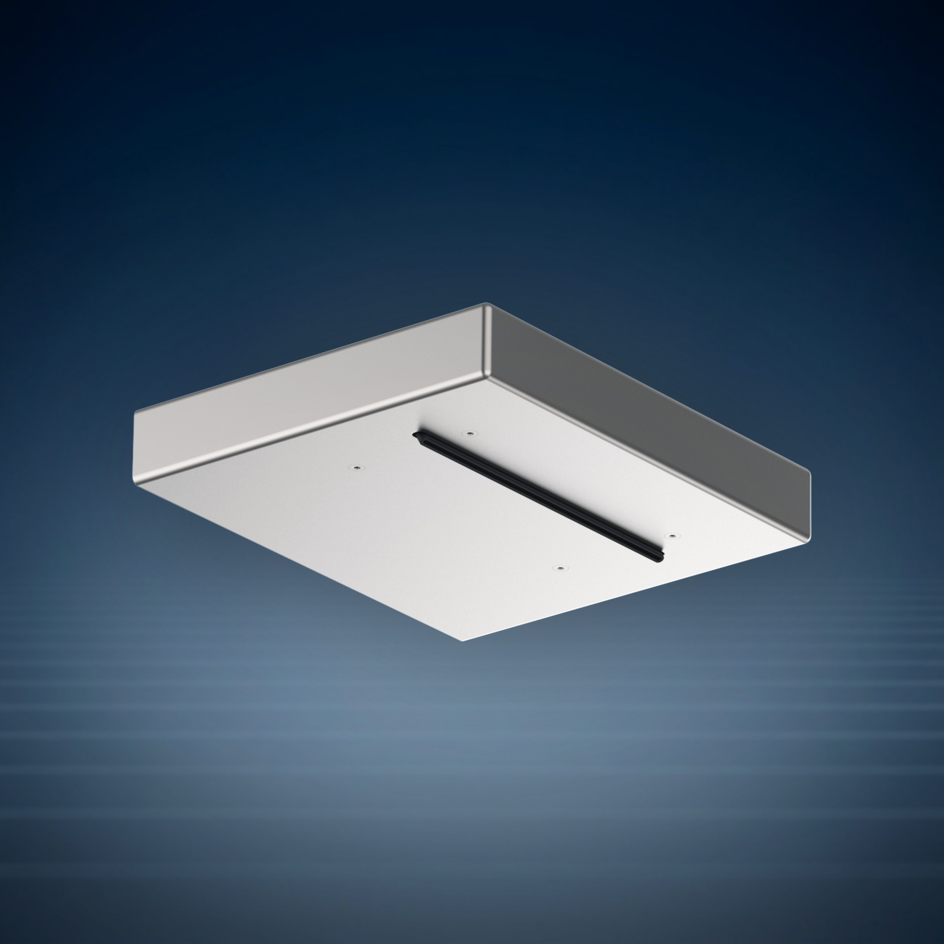 soffione a cascata da parete SA300.C, collezione Waterline
