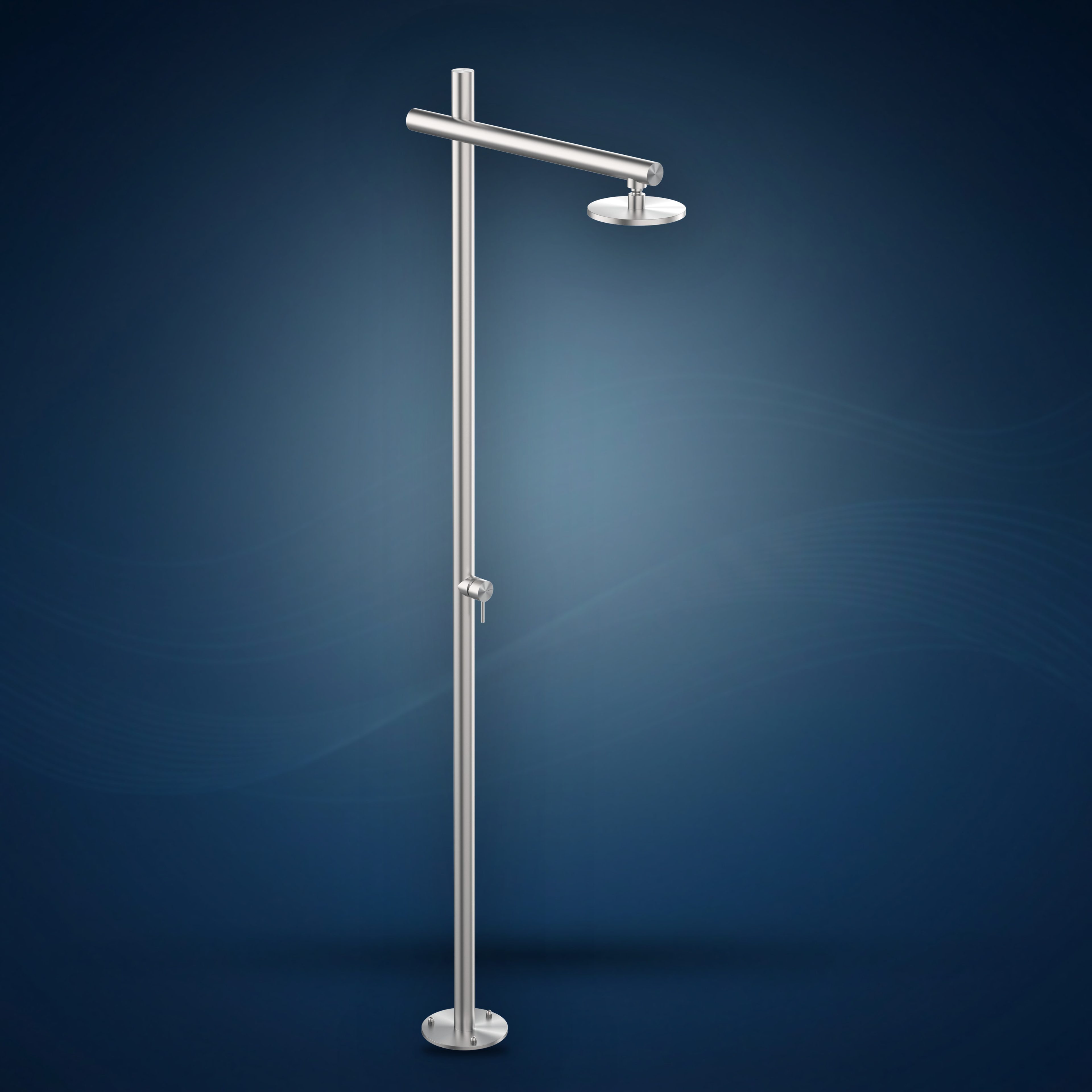 Colonna doccia con miscelatore e soffione S06 Ø200 mm D50.M, collezione Onda