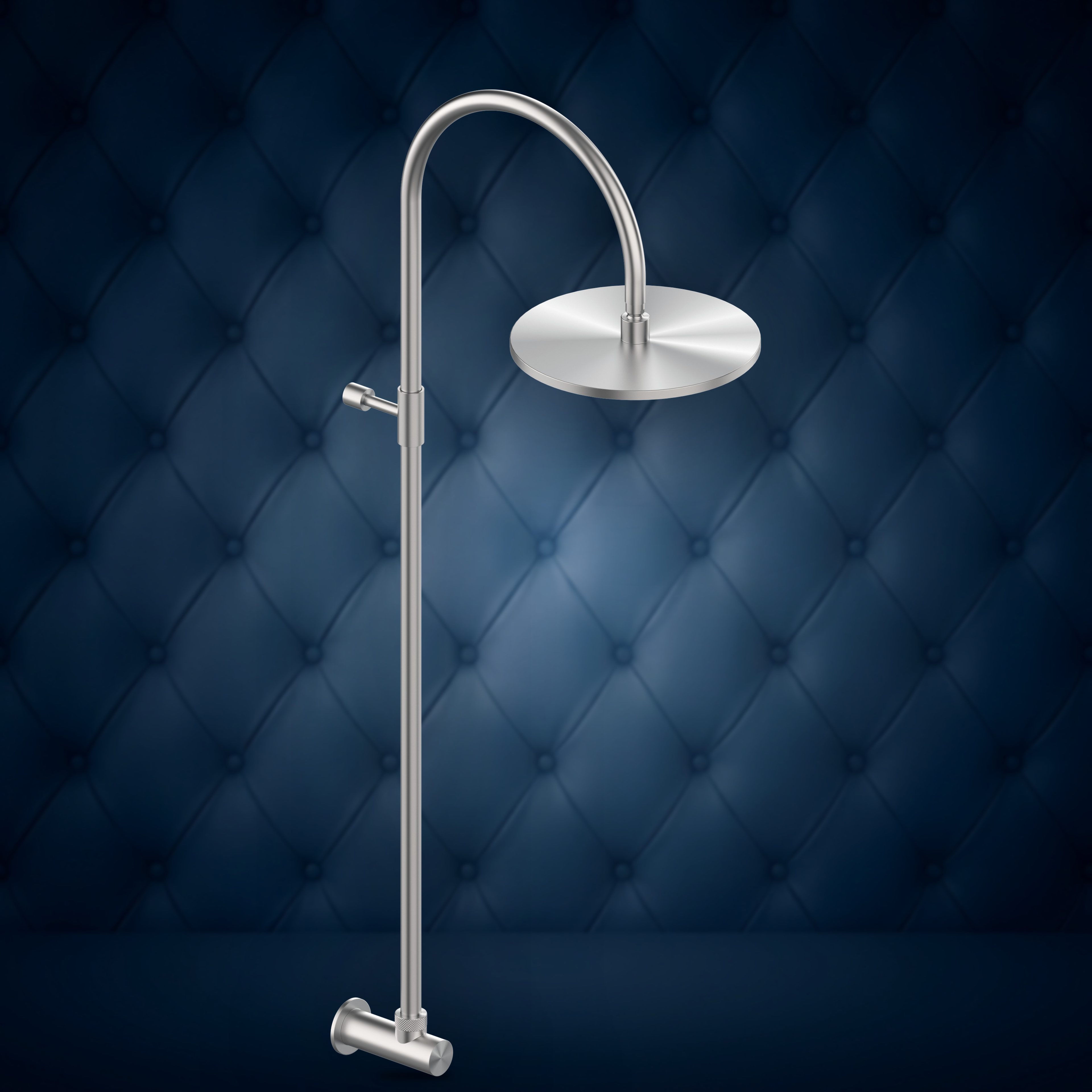 Presa d'acqua con colonna doccia e soffione S10 Ø300 mm W2X7, collezione Club Large