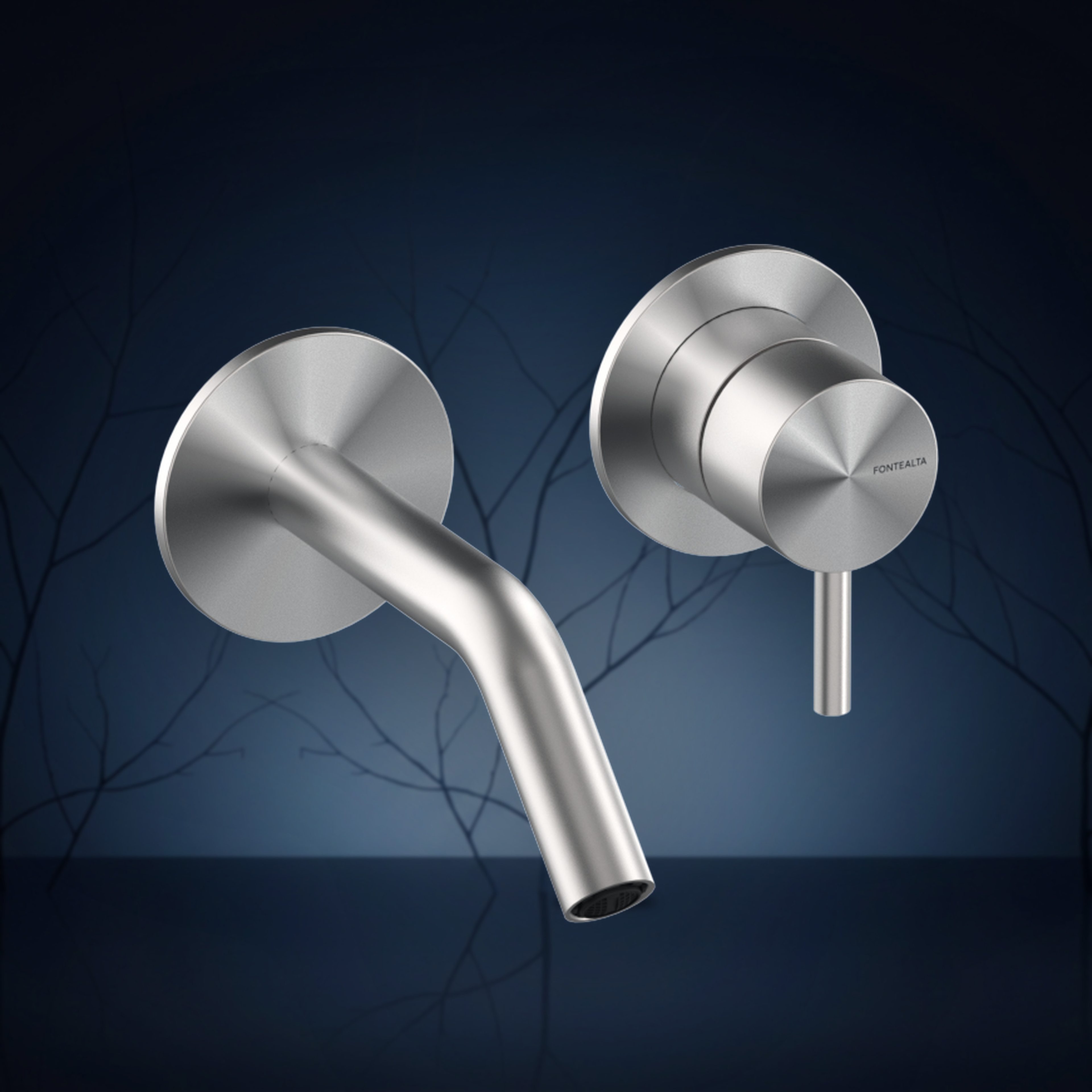 Miscelatore lavabo da incasso W2MP.2.Y, collezione Twiggy