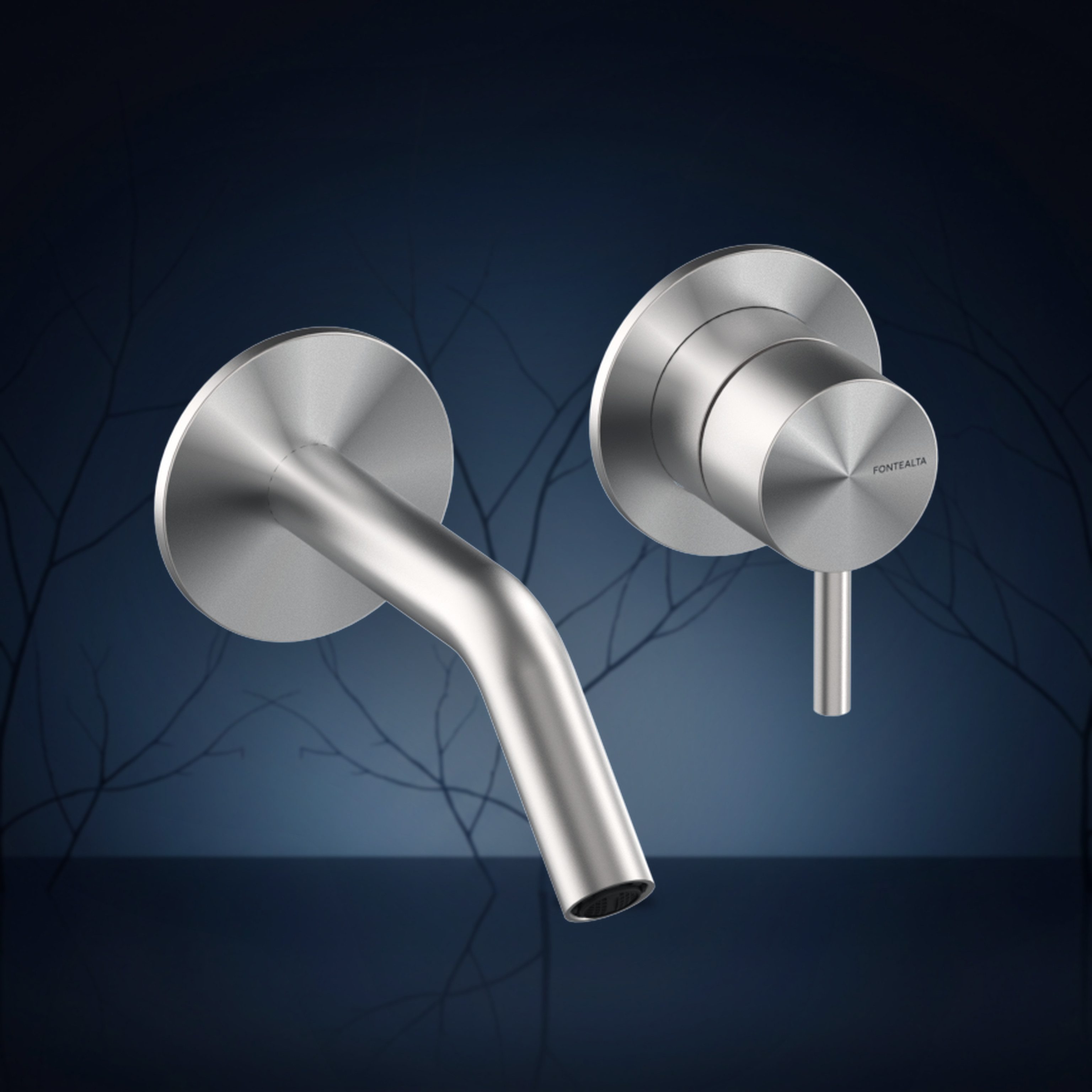 Miscelatore lavabo da incasso W2MP.2.Y, collezione Twiggy