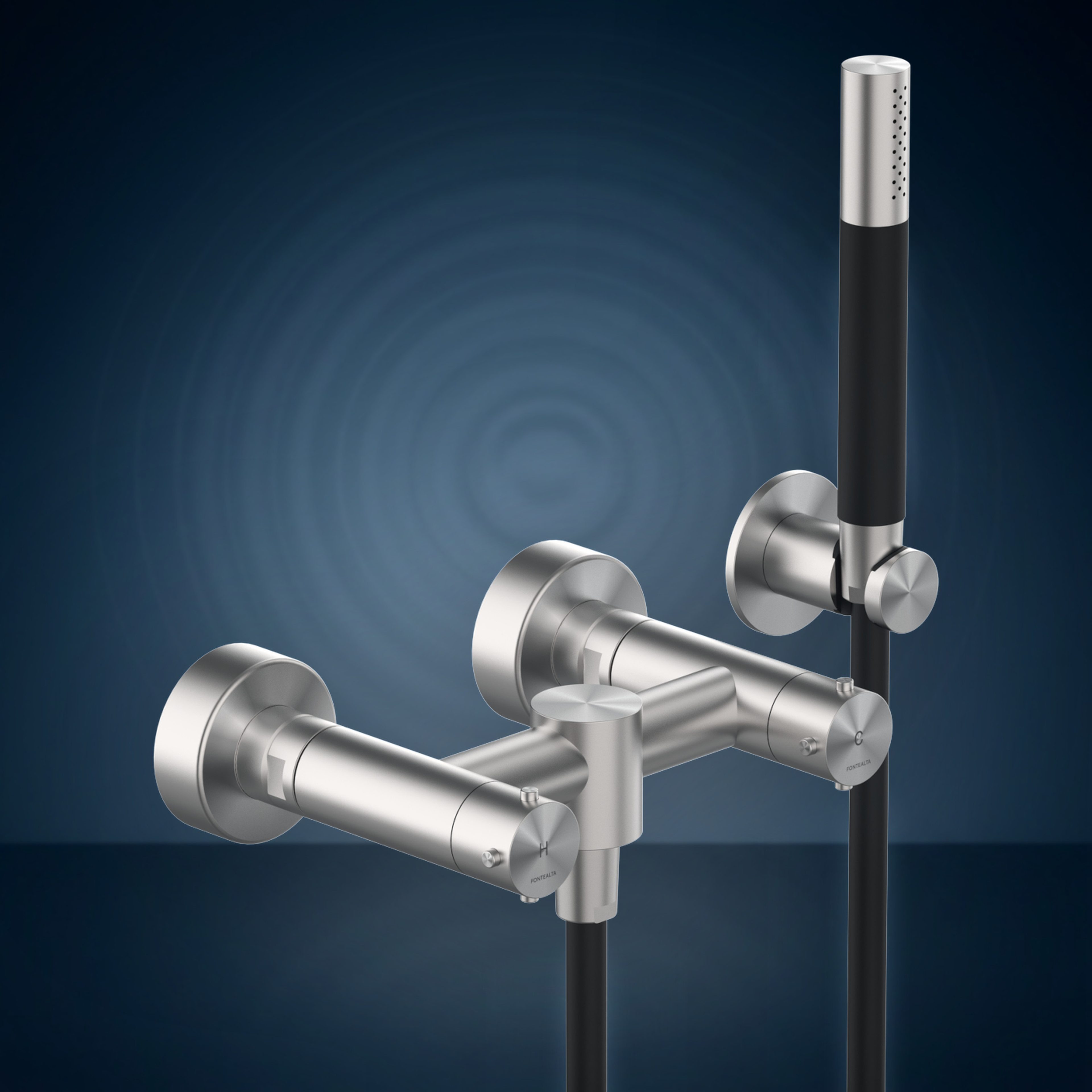 Gruppo esterno con kit doccia WX20.SK, collezione Origo