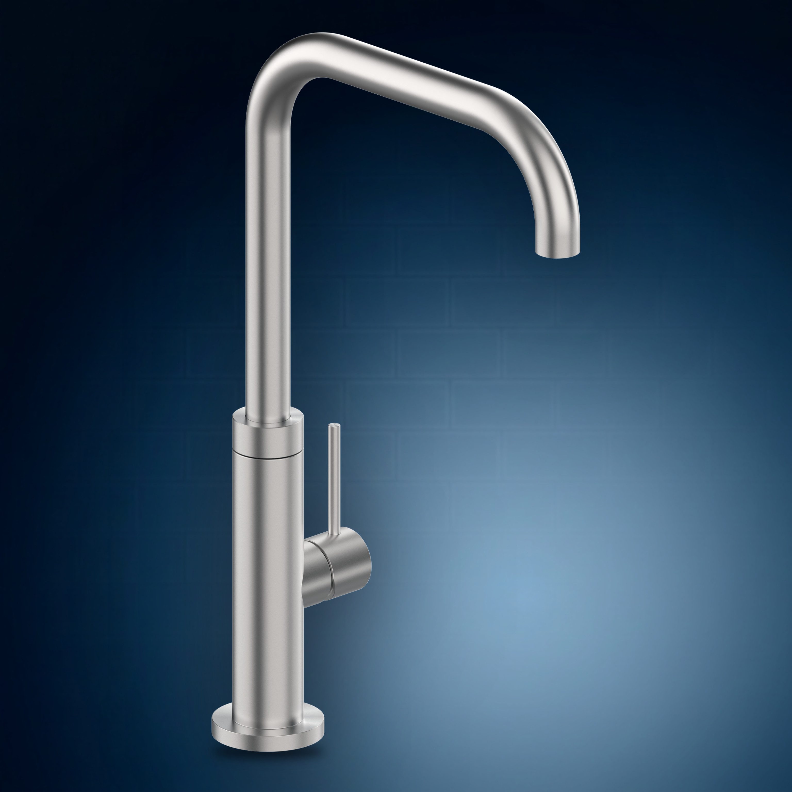 Miscelatore da lavello con canna girevole K35.CD, collezione Kitchen
