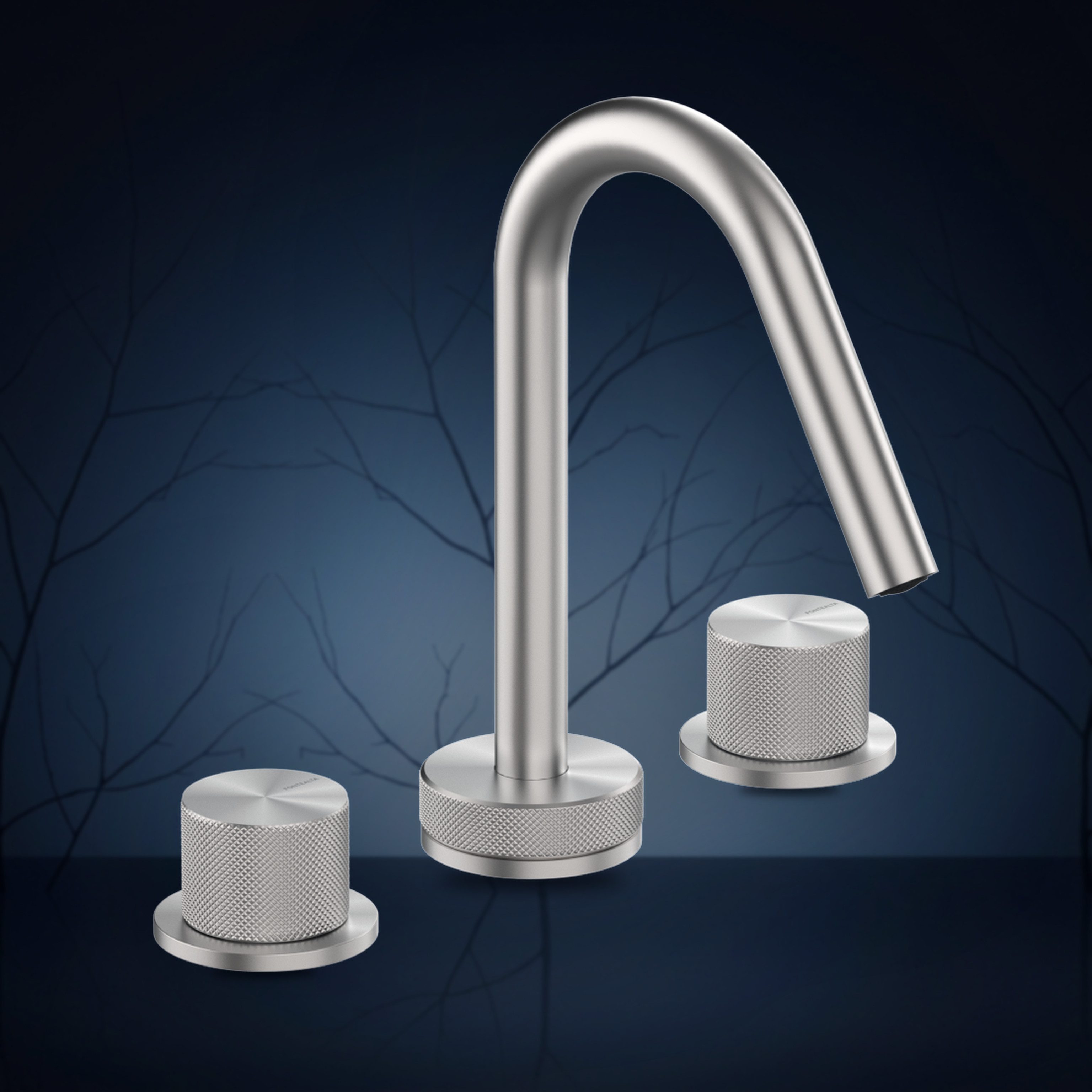 Batteria da lavabo 3 fori W3.Y, collezione Twiggy