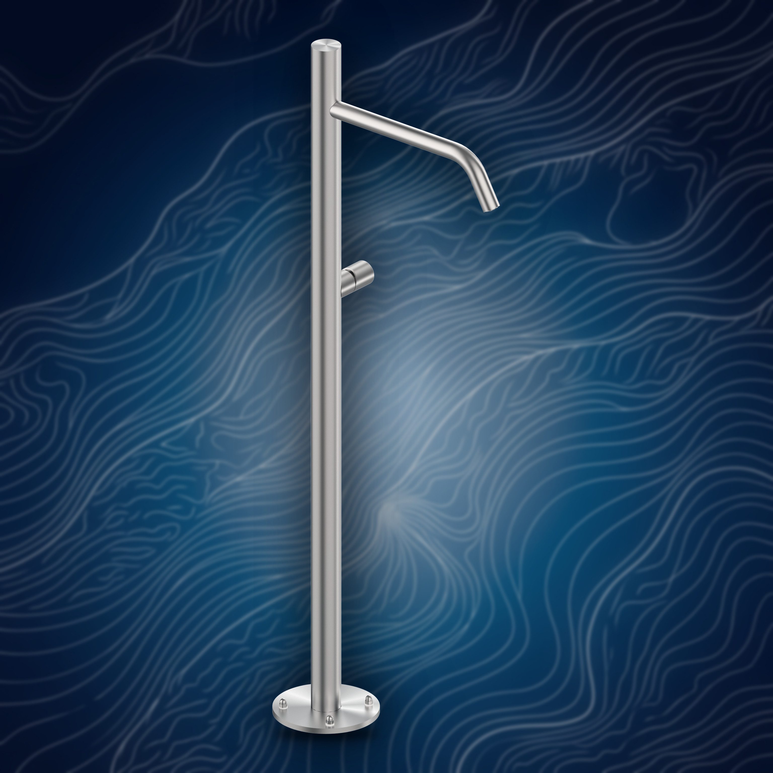 Colonna per vasca con miscelatore I40V.M, collezione Ille