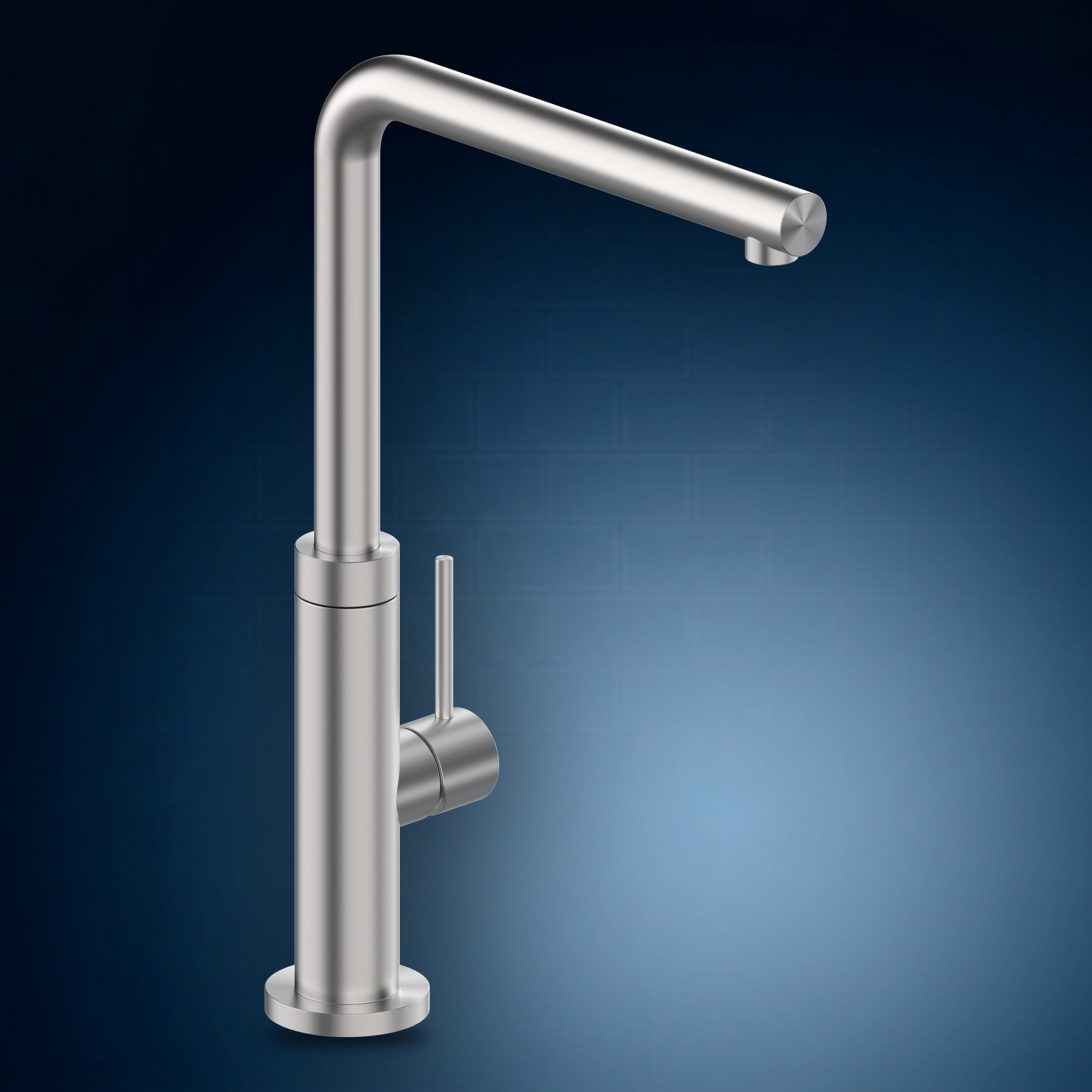 Miscelatore da lavello con canna girevole K35.L, collezione Kitchen