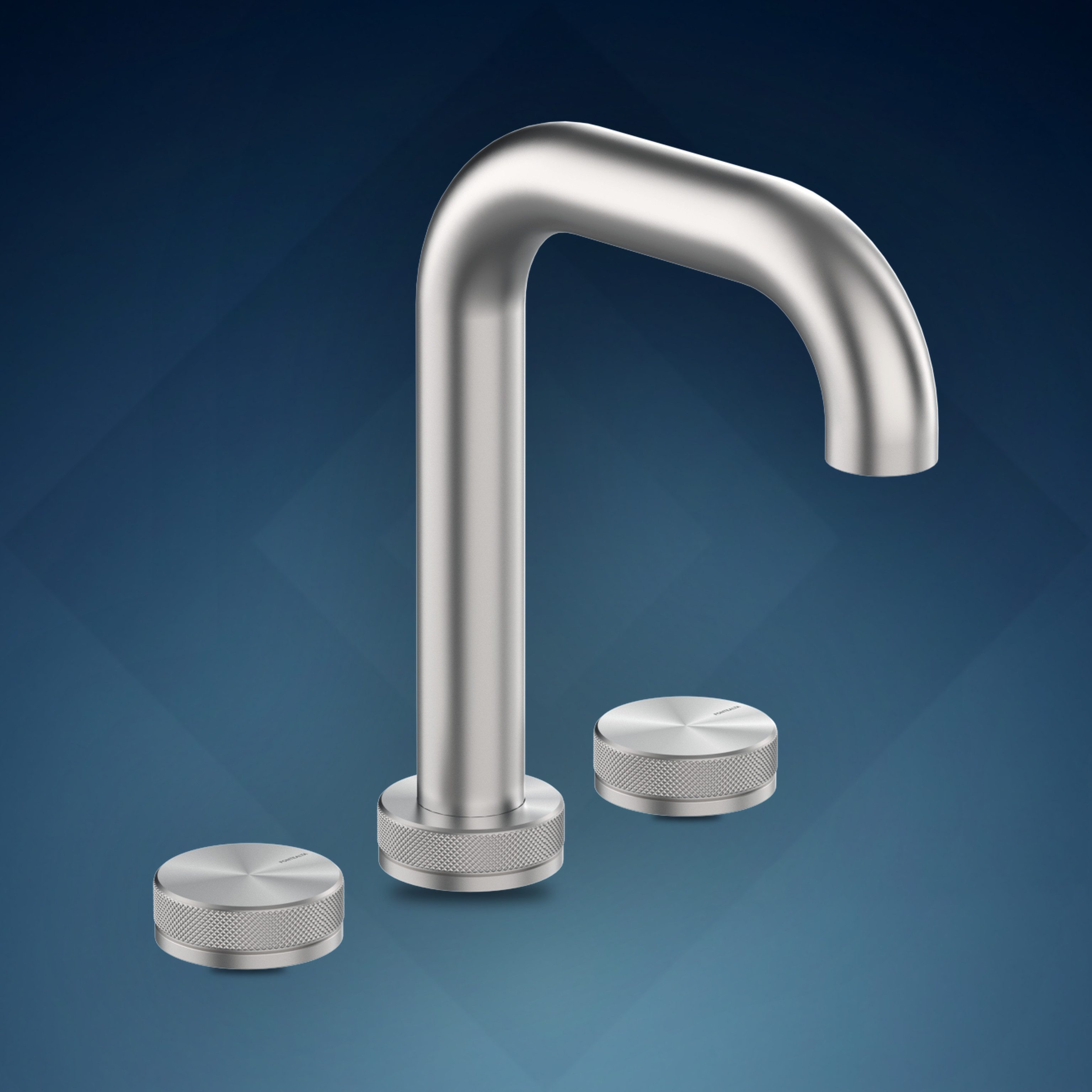 Batteria da lavabo 3 fori W3.CD, collezione Boss