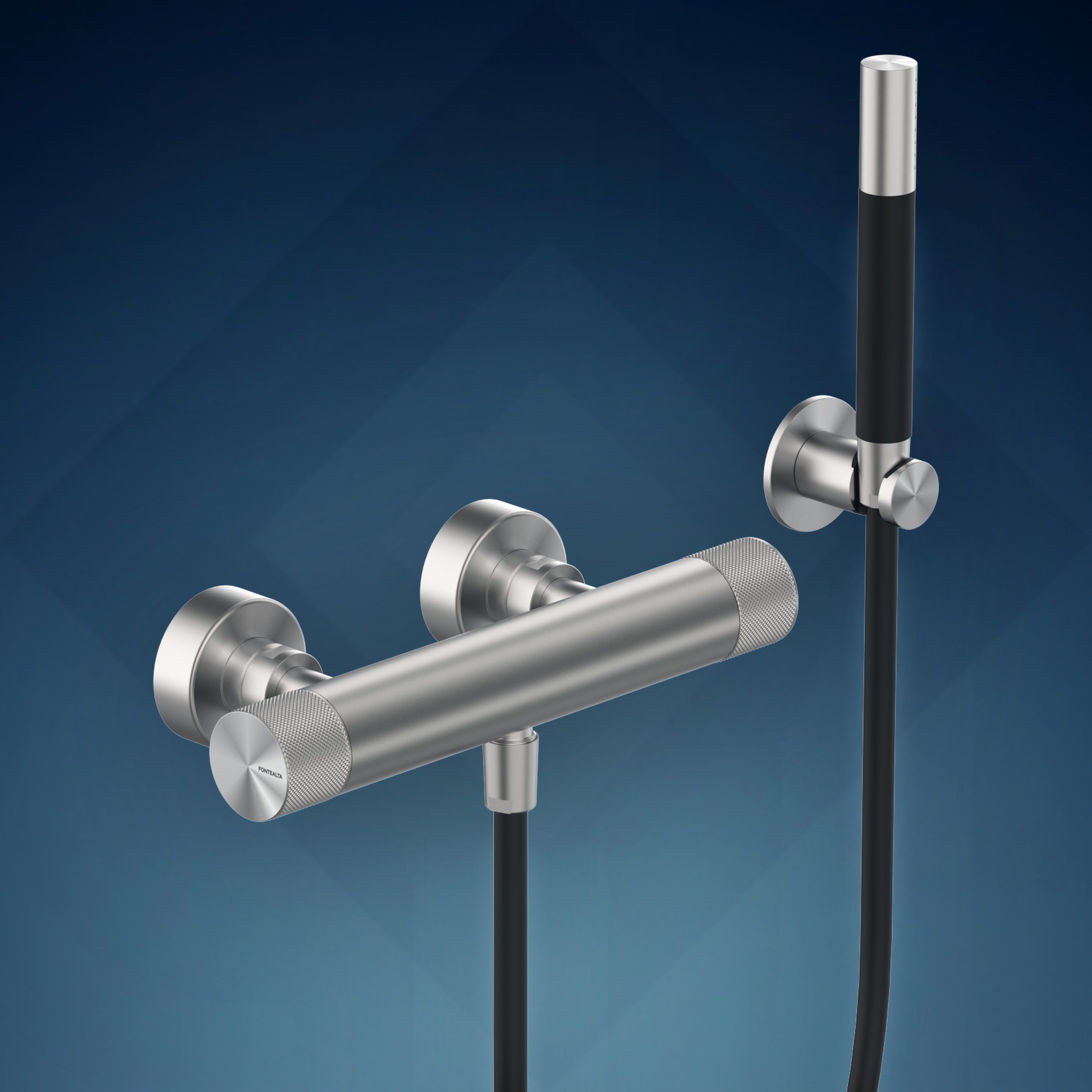 Gruppo esterno con kit doccia WX44.SK, collezione Boss