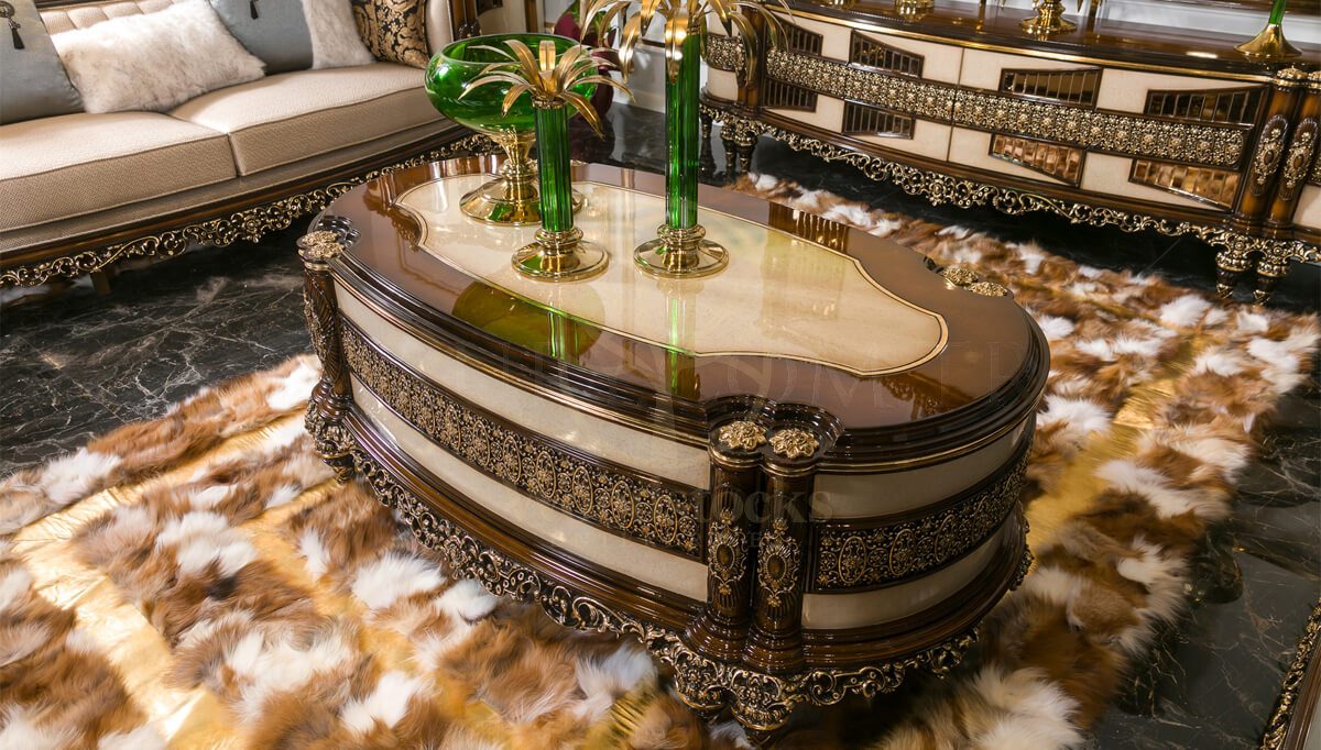 Royal Merkur Hand Carved Teak Sofa Set, Saharanpur, view 4