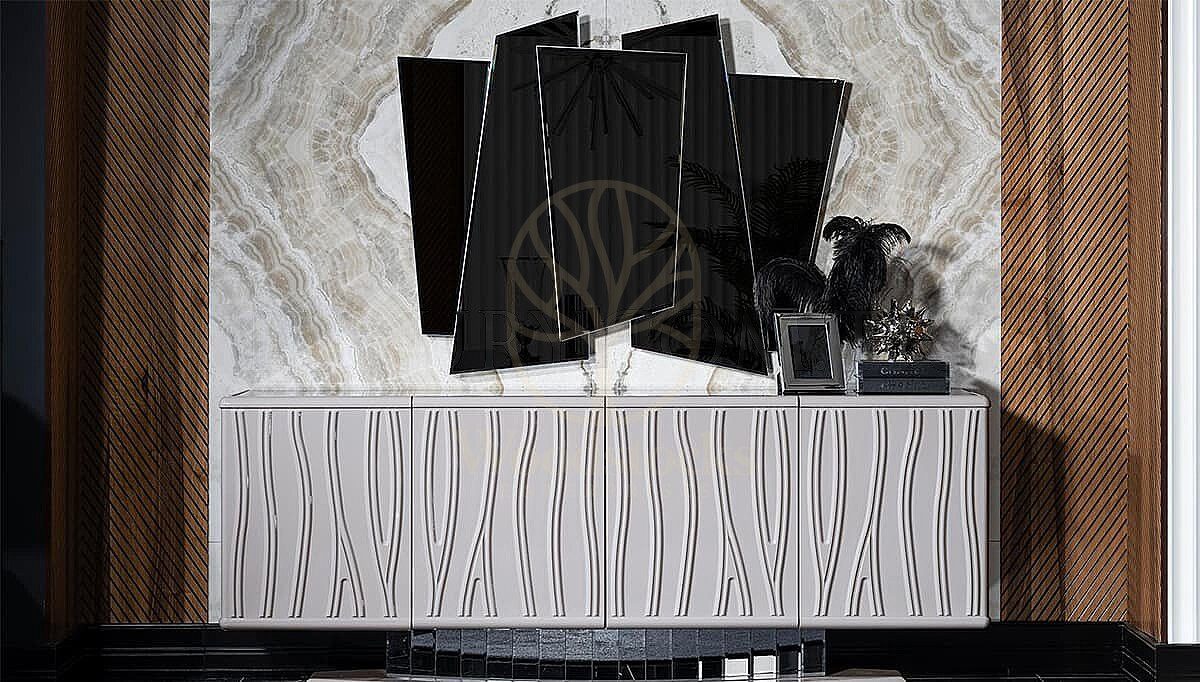 Luxury Elodie Handcrafted Teak Dining Table Set, Saharanpur, view 3