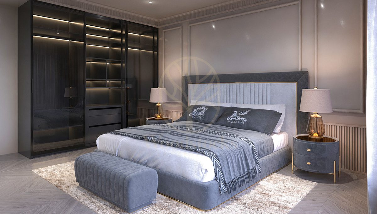 Luxury Elyasa Handcrafted Teak King Size Bed, Saharanpur, King Size Bed