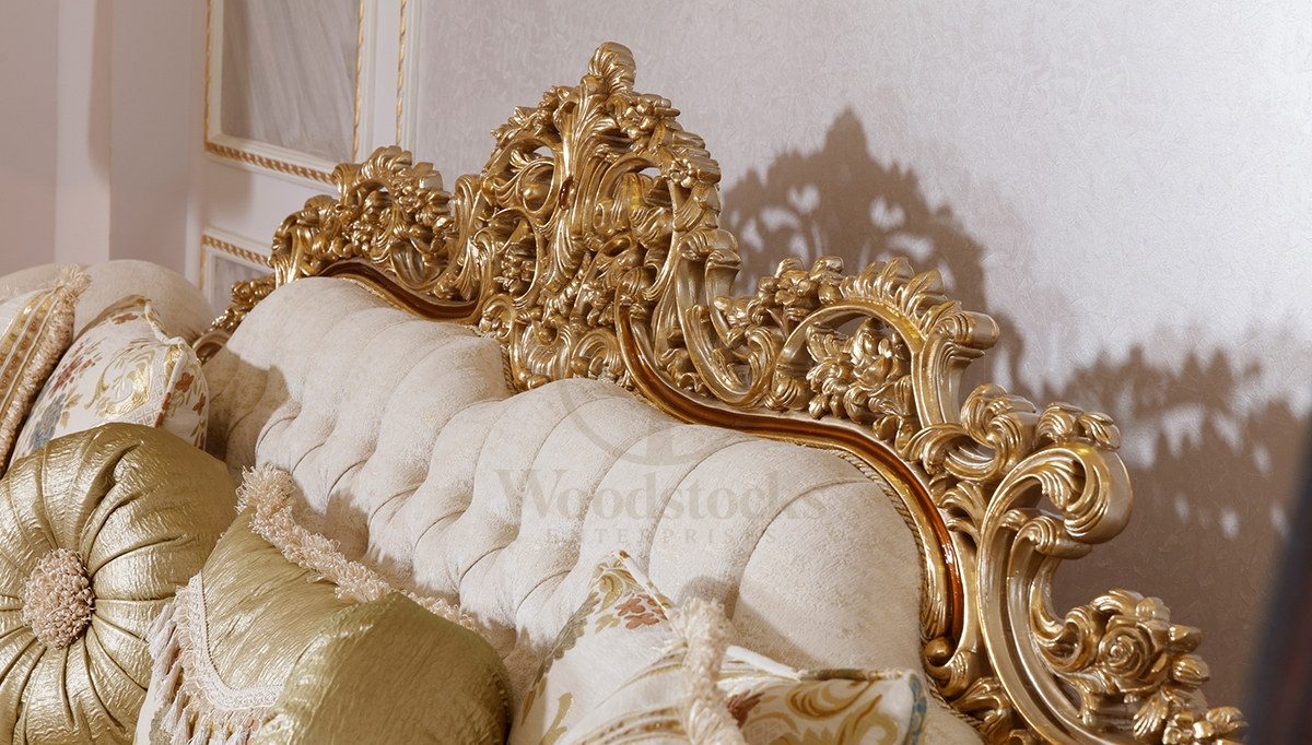 Royal Lord Hand Carved Teak Sofa Set, Saharanpur, view 4