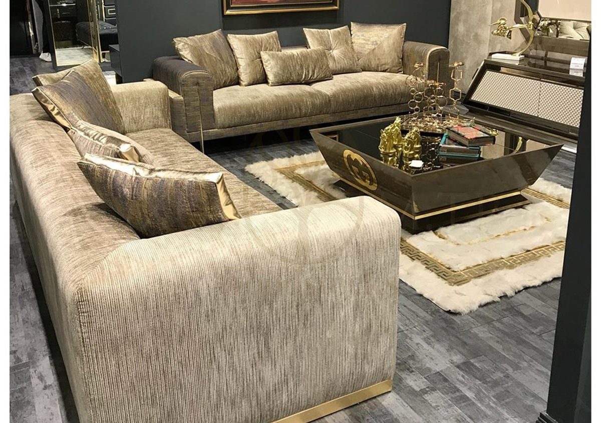 Luxury Modera Handcrafted Teak Sofa Set, Saharanpur, view 6