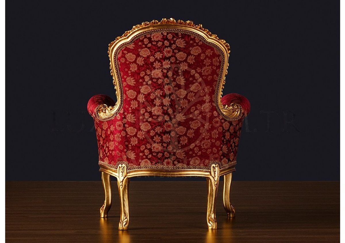 Royal Namora Hand Carved Teak Armchair, Saharanpur, view 2