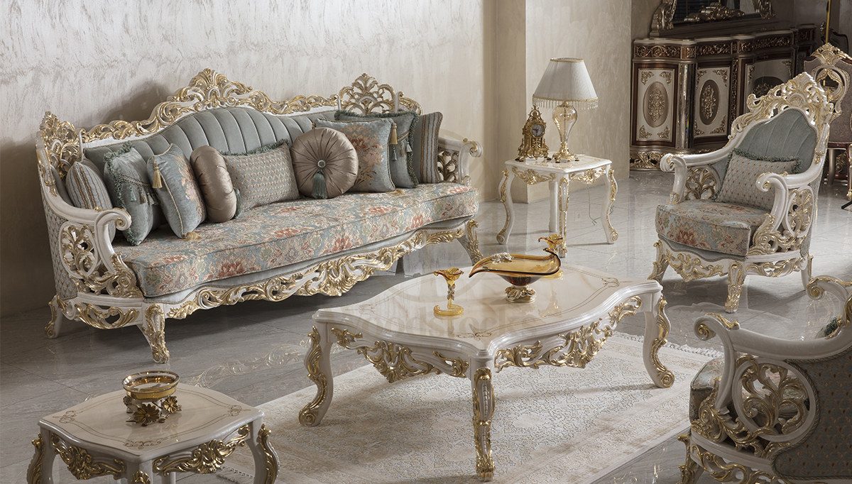 Royal Nepal Hand Carved Teak Sofa Set, Saharanpur, Sofa Set