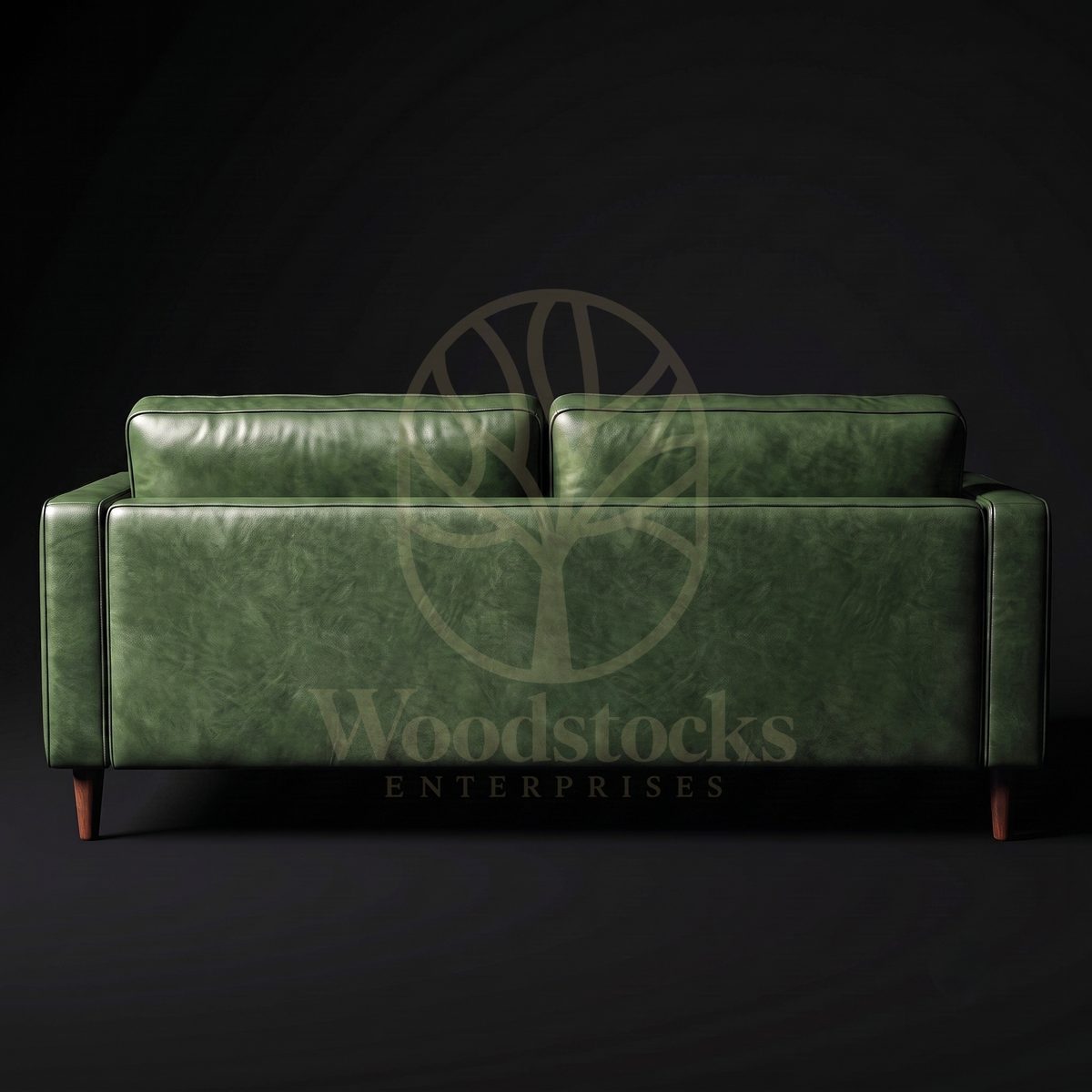Luxury Teak Allerød Atelier Hunter Green Settee, Saharanpur, view 5