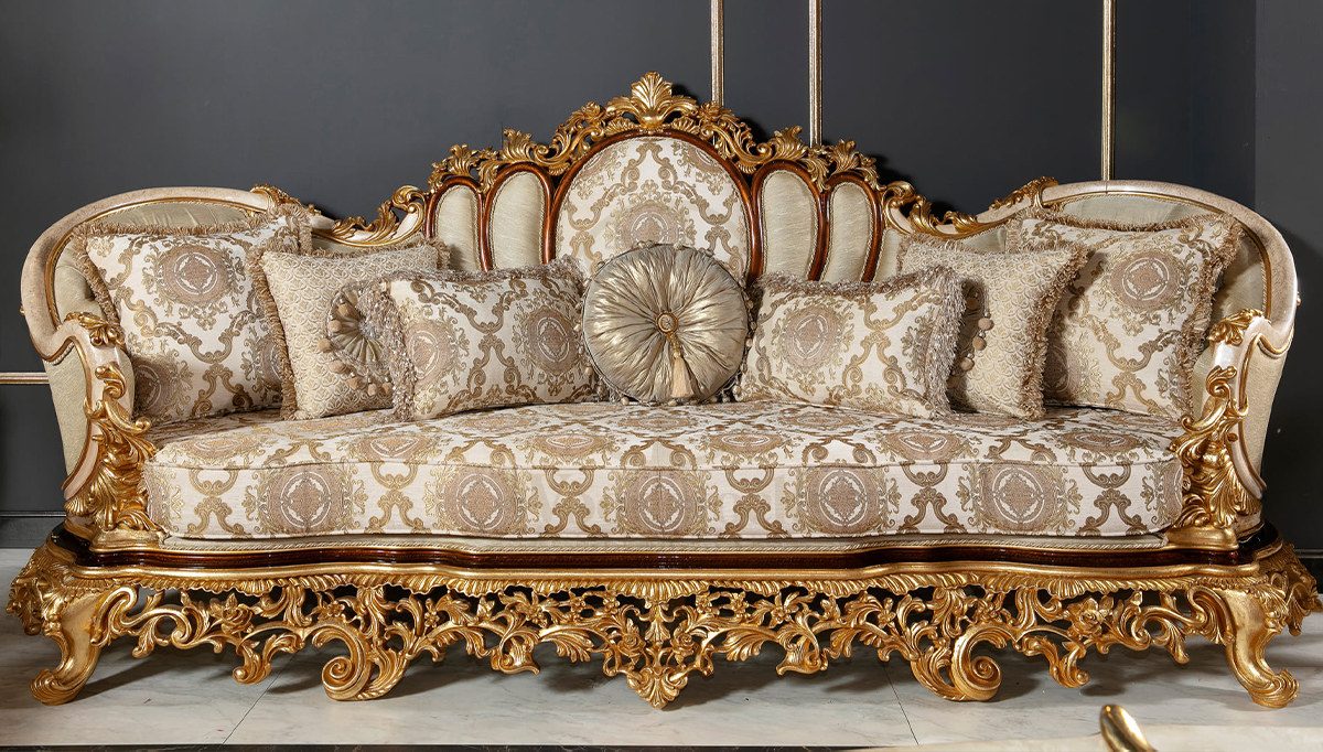Royal Sanremo Hand Carved Teak Sofa Set, Saharanpur, view 3