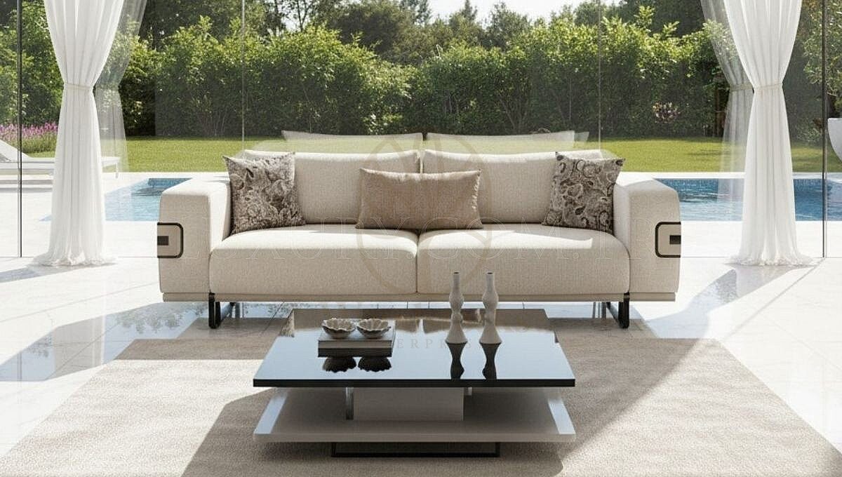 Luxury Senfoni Handcrafted Teak Sofa Set, Saharanpur, view 3