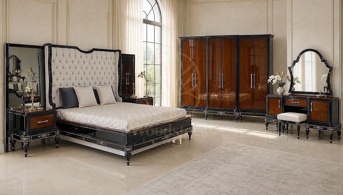 Royal Varenza Hand Carved Teak King Size Bed, Saharanpur, King Size Bed