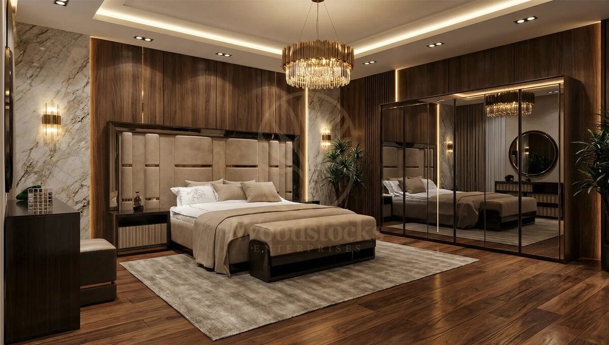 Luxury Molteni Handcrafted Teak King Size Bed, Saharanpur, view 2