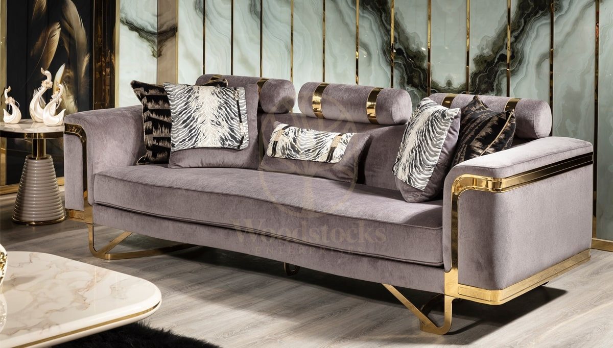 Luxury Novelda Handcrafted Teak Sofa Set, Saharanpur, view 4