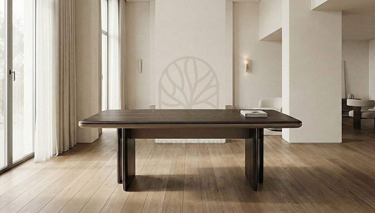 Luxury Onic Handcrafted Teak Dining Table Set, Saharanpur, view 2