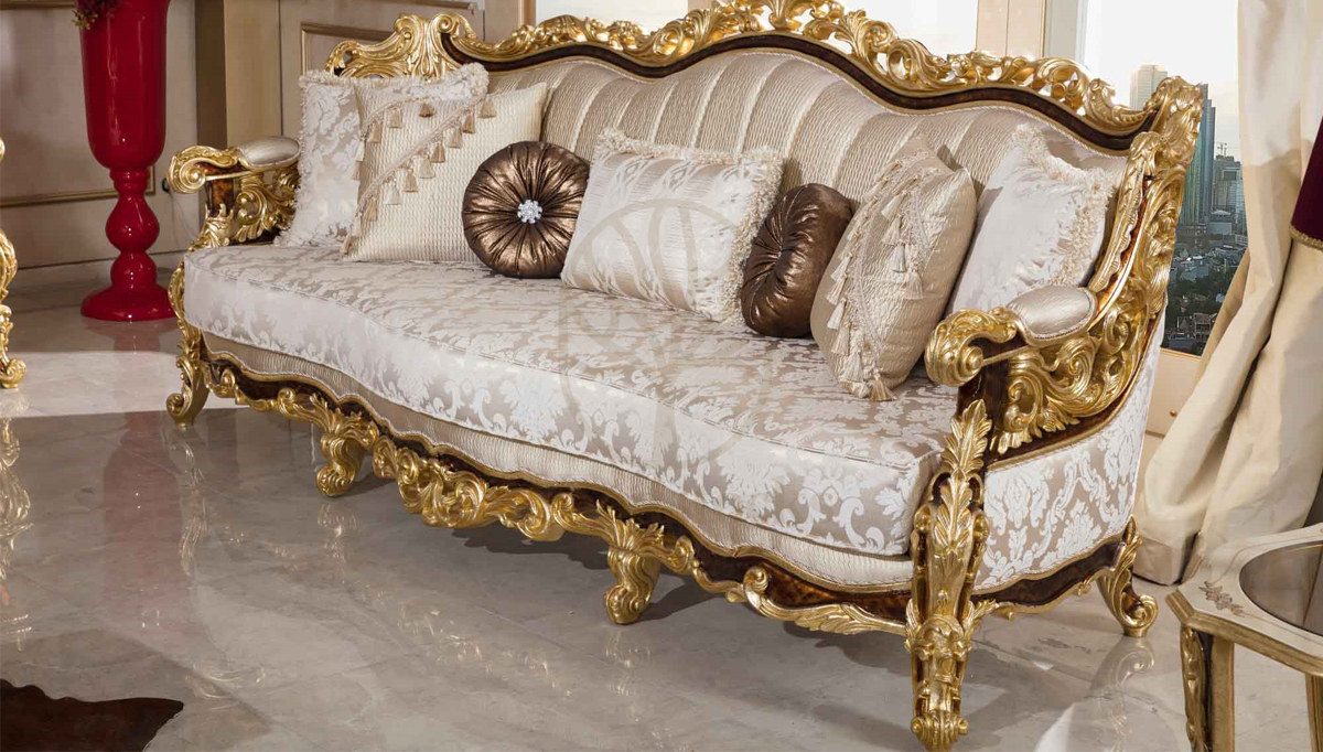 Royal Sultanzade Hand Carved Teak Sofa Set, Saharanpur, view 7