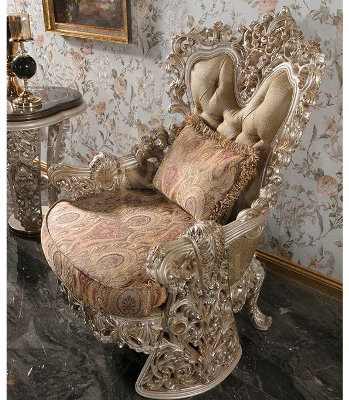 Royal Maskat Hand Carved Teak Sofa Set, Saharanpur, view 10