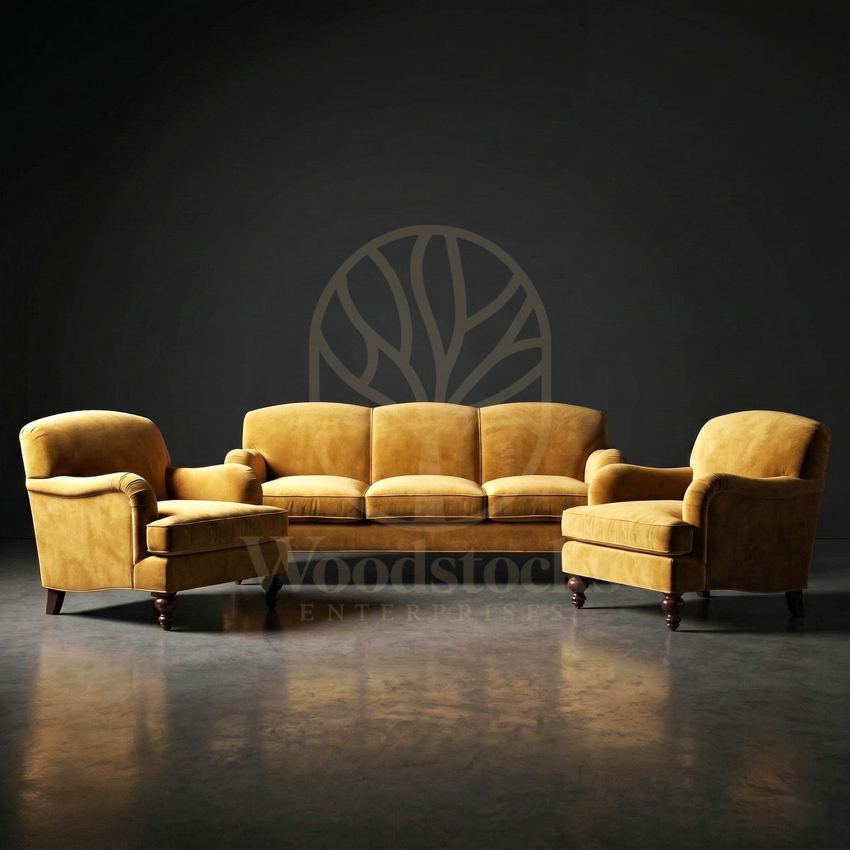 Luxury Teak Marlborough Country House Sofa Suite, Saharanpur, Sofa Set