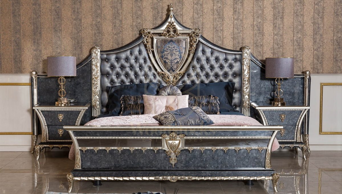 Royal Tuvalya Hand Carved Teak King Size Bed, Saharanpur, view 3