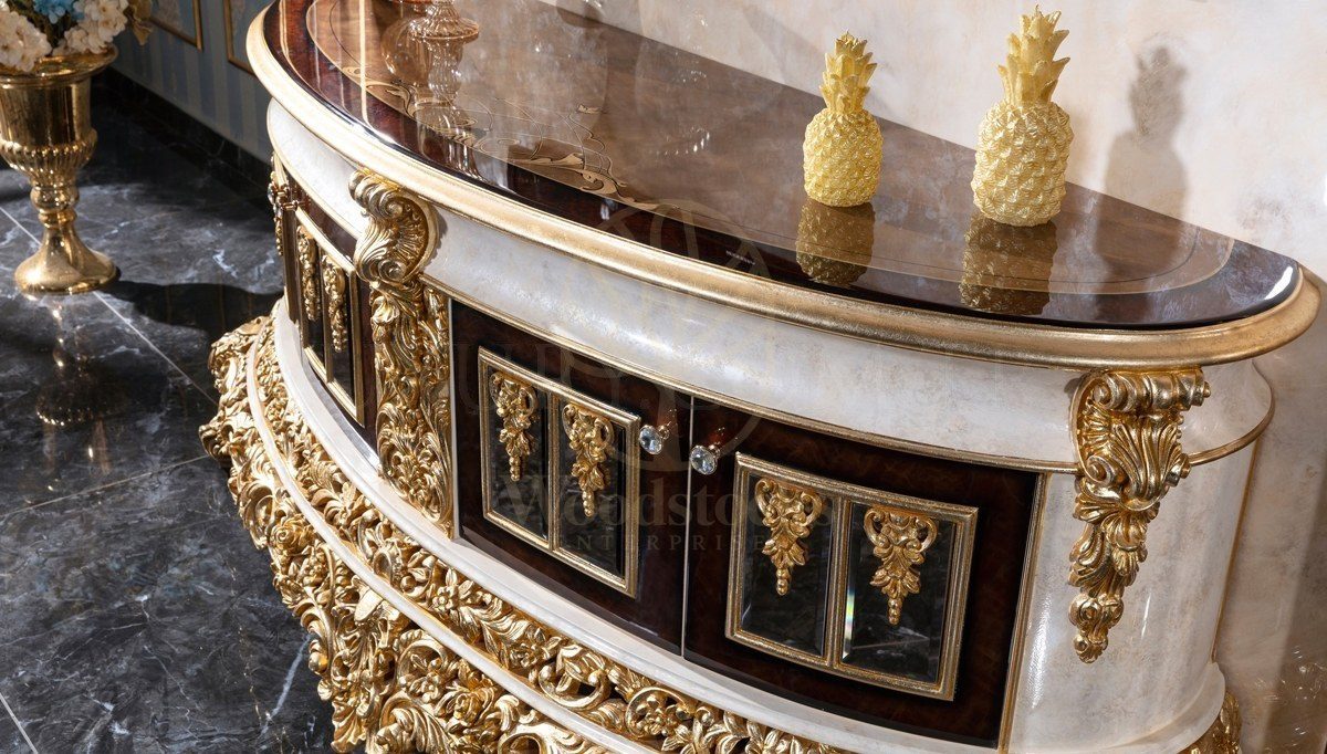 Royal Altay Hand Carved Teak TV Cabinet, Saharanpur, view 2