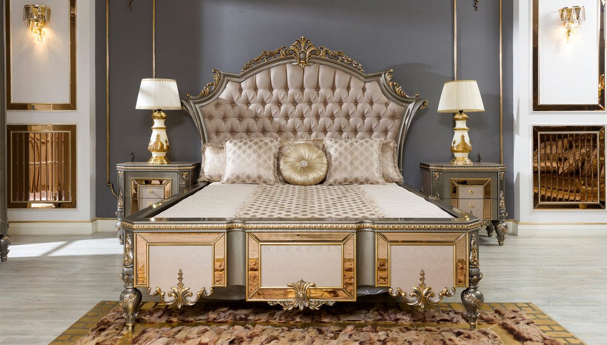 Royal Basbug Hand Carved Teak King Size Bed, Saharanpur, view 3